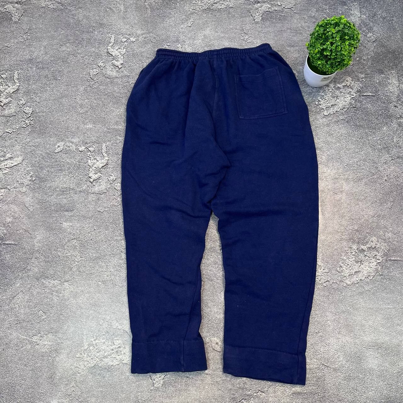 Adidas Vintage 90s Adidas Fleece Baggy Sweatpants Jogger Mens Sz L Size US 33 - 4 Thumbnail