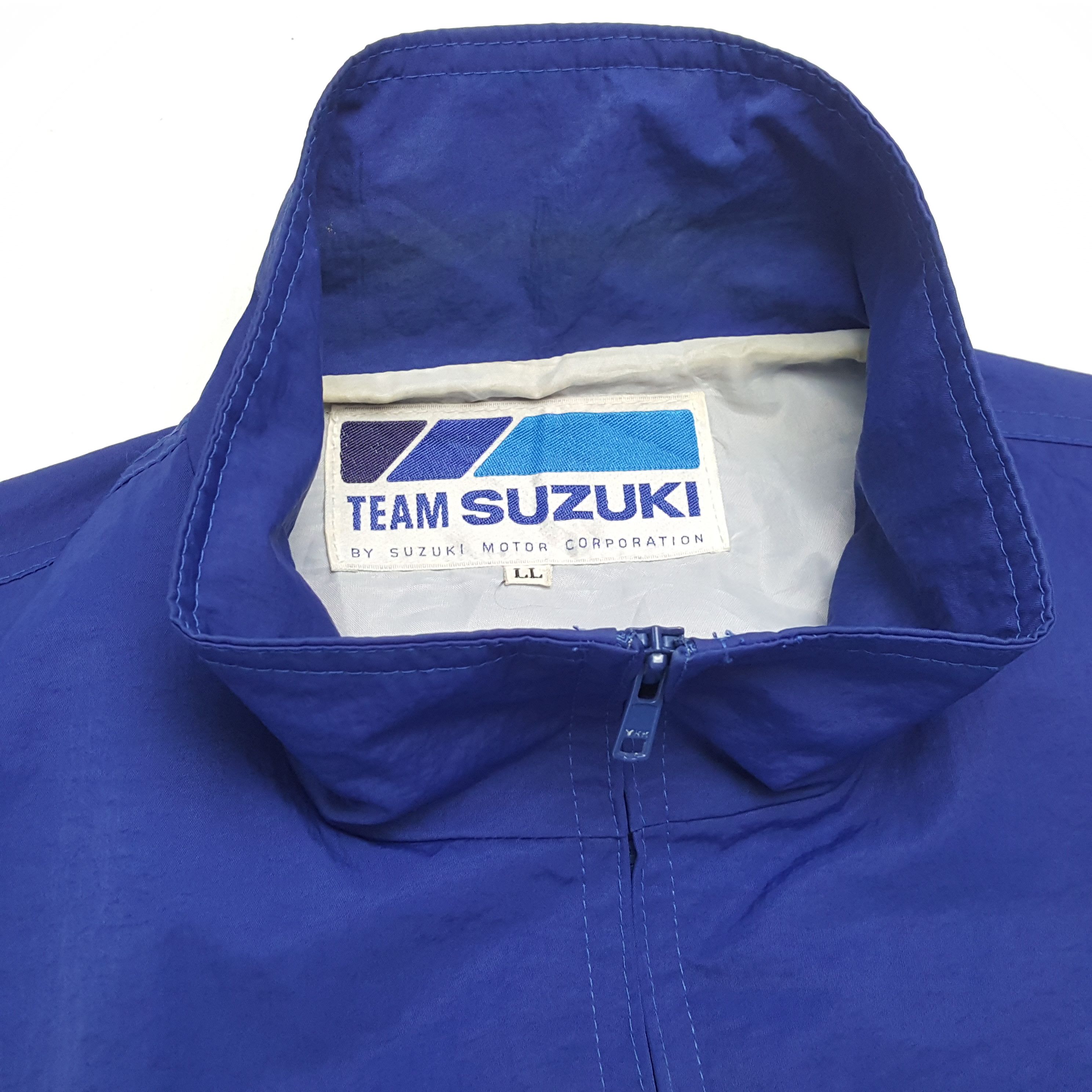 Japanese Brand × Vintage TEAM SUZUKI Racing Team Jacket Size US XL / EU 56 / 4 - 11 Thumbnail