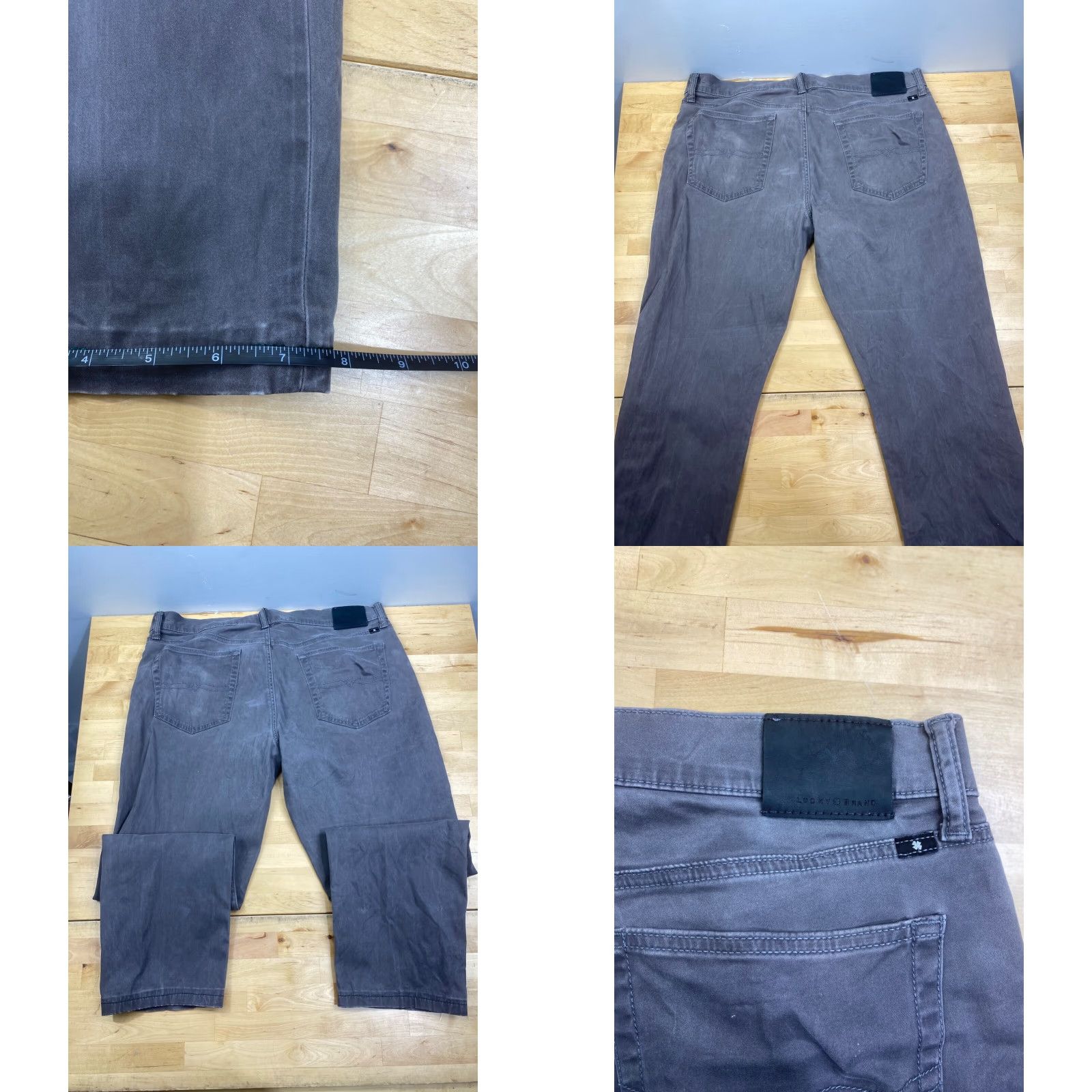 Lucky Brand Lucky Brand 121 Heritage Slim Jeans Mens 38x29 Gray Casual Slim Straight Jeans Men 38 29 Gray Lucky Brand 121 Heritage Slim Jeans Mens Size US 38 / EU 54 - 9 Thumbnail