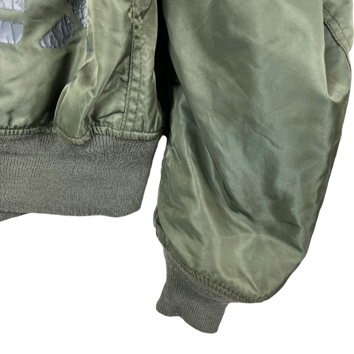 Avirex 🔥 VINTAGE AVIREX MA-1 REVERSIBLE BOMBER JACKET MADE IN USA Size US L / EU 52-54 / 3 - 10 Thumbnail