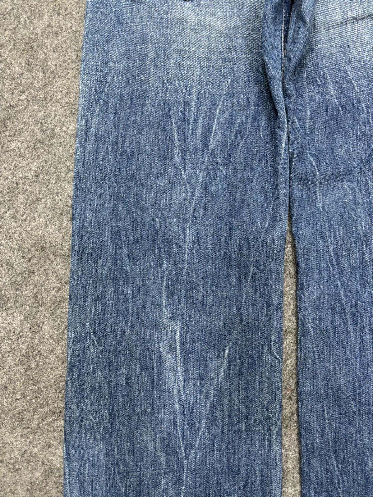 Hollister 💥90s Style💥Hollister Heavy Distressed Style Denim F636 Size US 33 - 14 Thumbnail