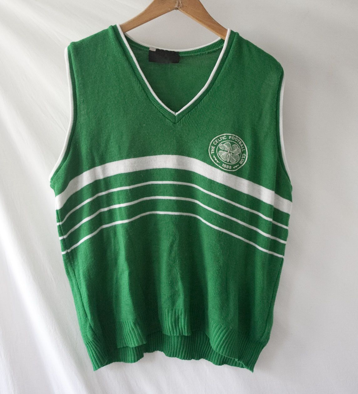 Other The Celtic FC Sweater Vest Football Scotland Size L Green Size US L / EU 52-54 / 3 - 1 Thumbnail