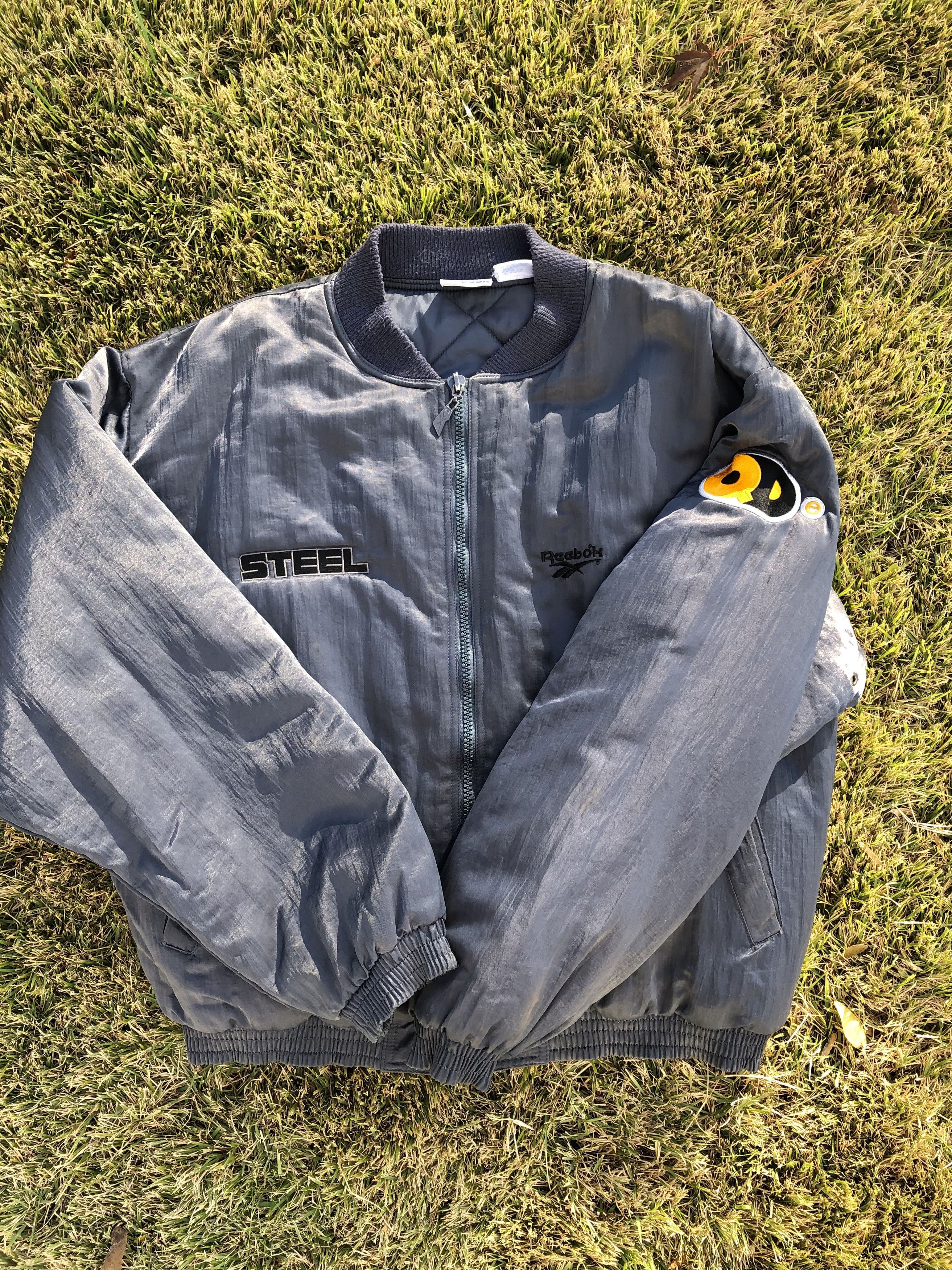 Reebok × Vintage 1997 STEEL INTERSCOPE MOVIE SHAQ VINTAGE MOVIE PROMO JACKET Size US L / EU 52-54 / 3 - 1 Thumbnail
