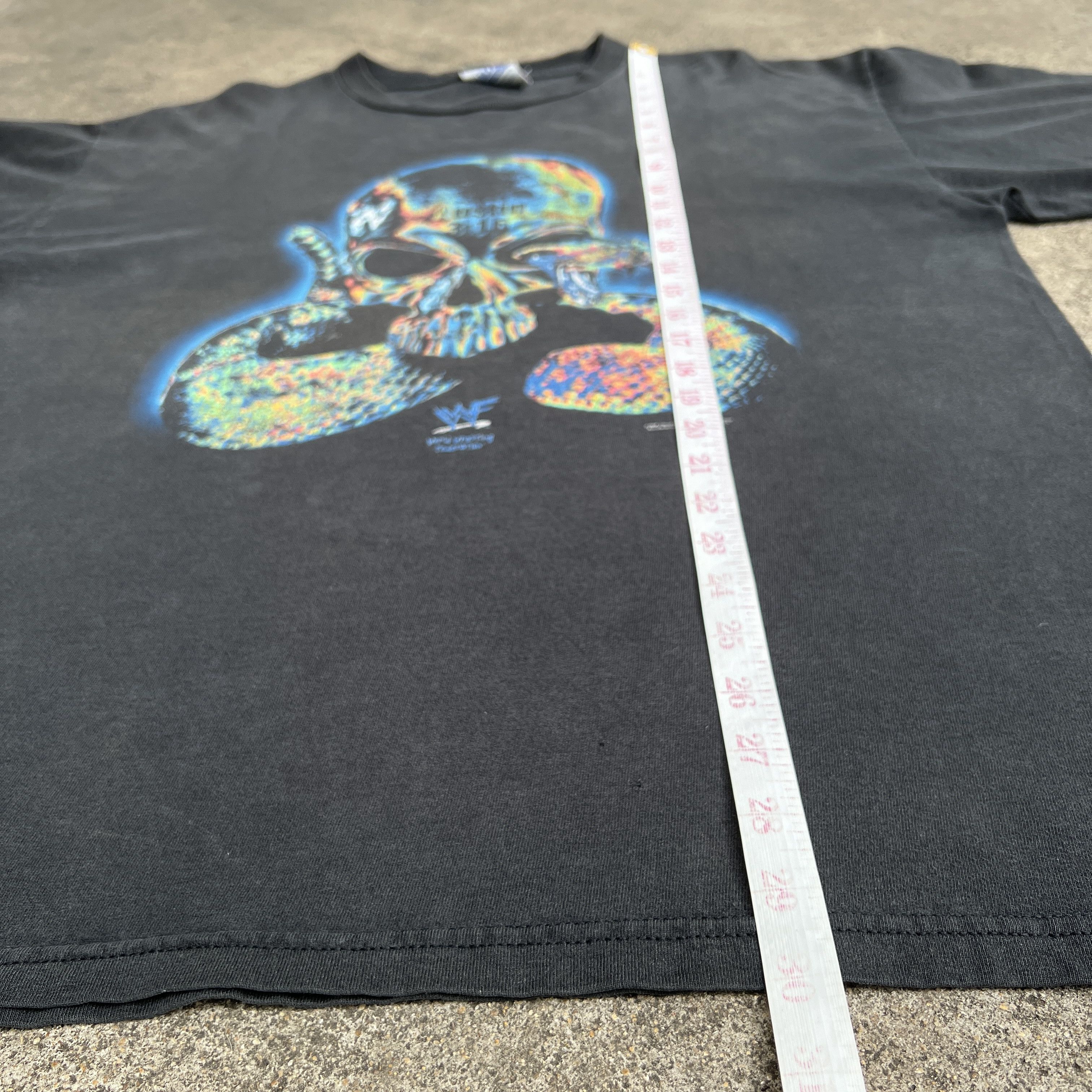WCW/nWo Vintage 90s1998 StoneCold SteveAustin rattlesnake TeeFadedXL Size US XL / EU 56 / 4 - 15 Thumbnail