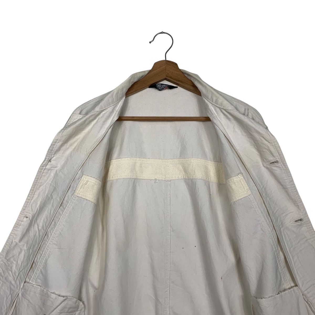 Big John Vintage 80’s BIG-JOHN For Men Work Shirt Jacket #2789-C126 Size US L / EU 52-54 / 3 - 12 Thumbnail