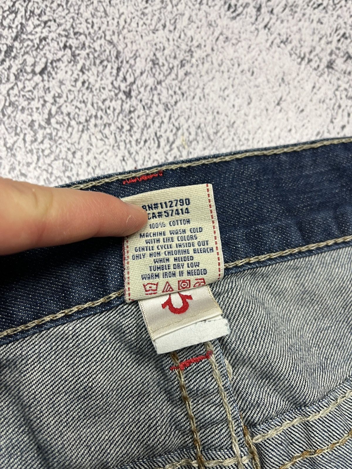 True Religion True Religion Straight Jeans Made In USA Chief Keef Style 38 Size US 38 / EU 54 - 17 Thumbnail