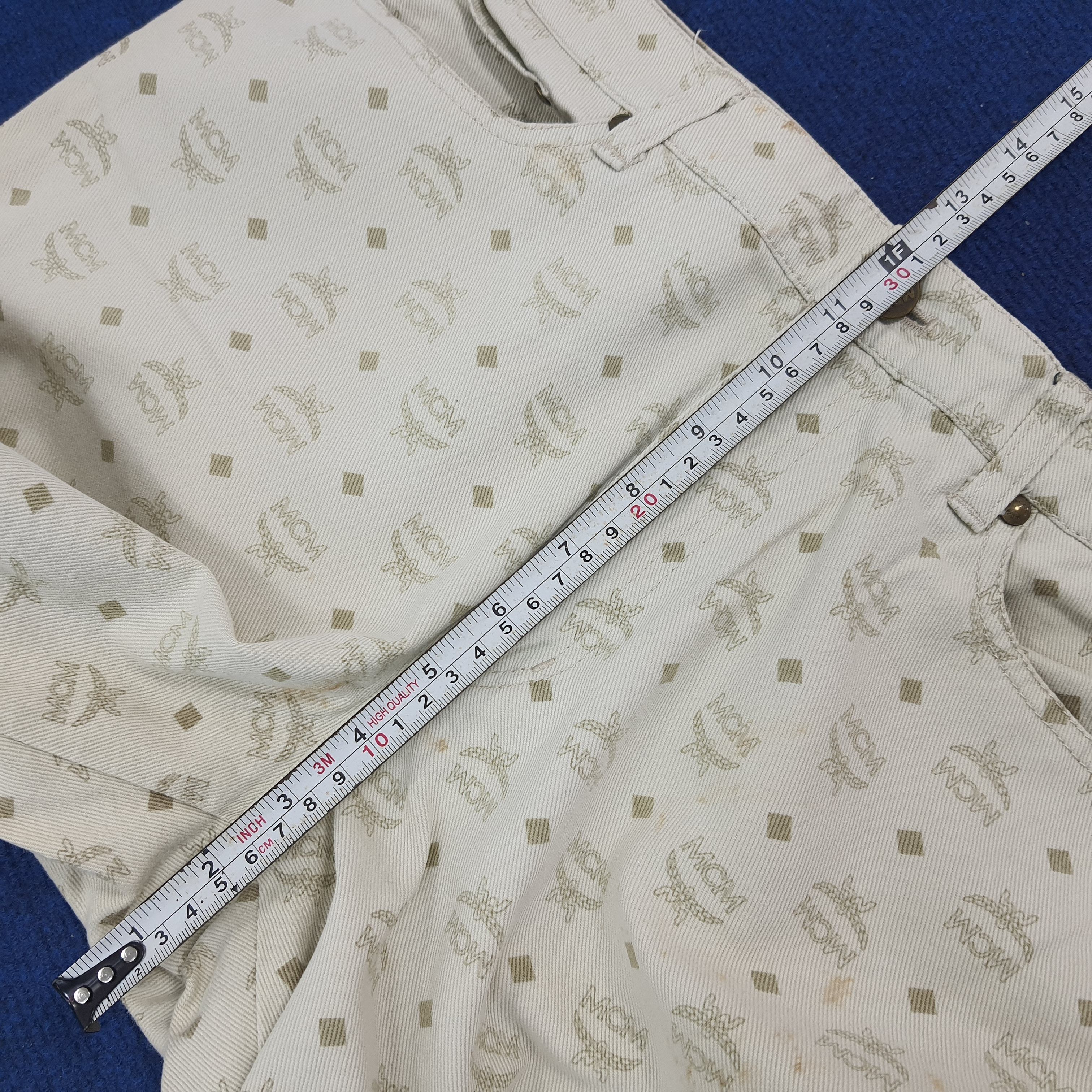 MCM × Vintage Vintage MCM Monogram Full Print Casual Pants Size US 29 - 11 Thumbnail
