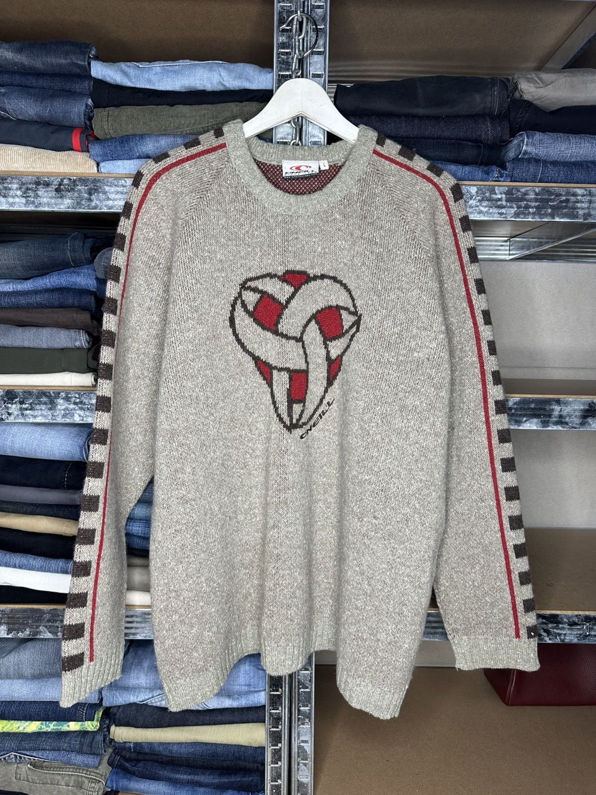 O'Neill Vintage O'Neill Knitted Sweater Skate Surf Y2K Size L Size US L / EU 52-54 / 3 - 1 Thumbnail