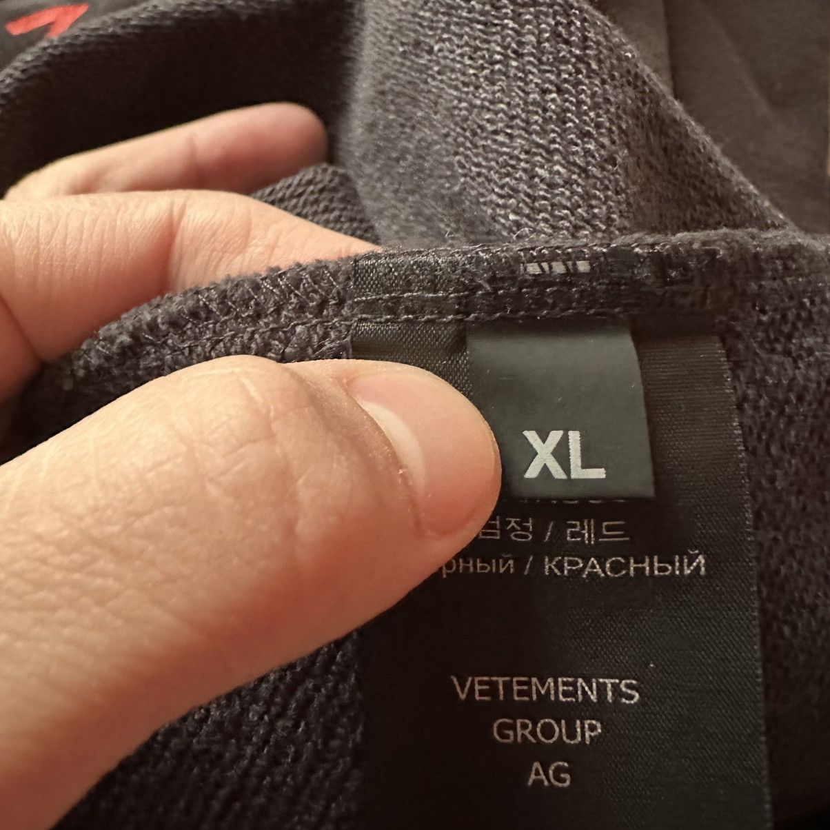 Vetements Vetements RUNWAY J’Adore Hardcore Hoodie Size US XL / EU 56 / 4 - 8 Thumbnail