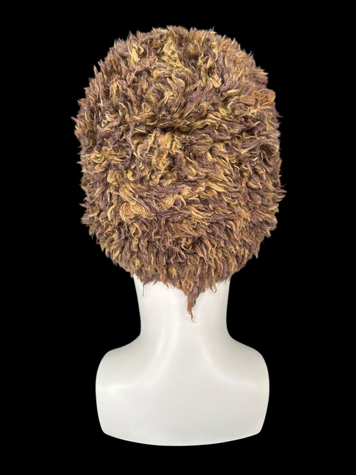 Japanese Brand × Kapital × Vintage Japanese Mohawk Fur Big Beanie Hats Size ONE SIZE - 3 Thumbnail