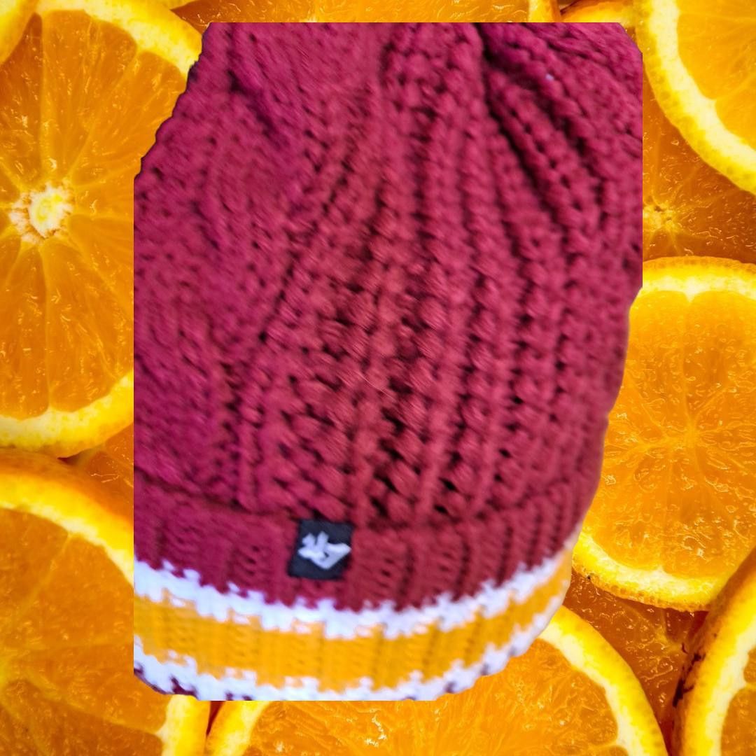 47 Iowa State Cyclones Knit Hat with Pom Pom [B] Size ONE SIZE - 3 Thumbnail