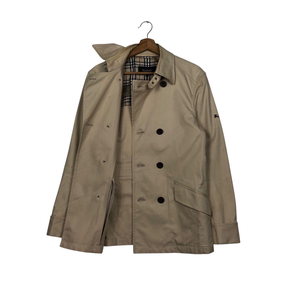 Burberry 📌Vintage Burberry Black Label Chore Jacket Nova Check Size US M / EU 48-50 / 2 - 12 Thumbnail