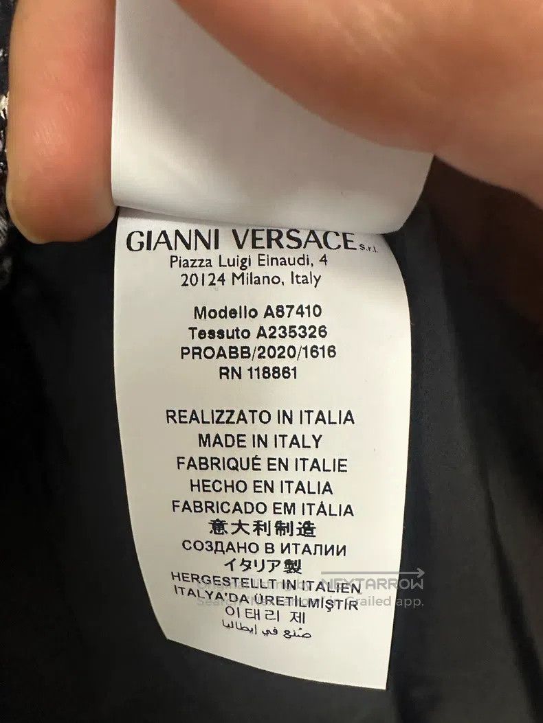 Versace Versace Thin cotton coat Size US XL / EU 56 / 4 - 8 Thumbnail