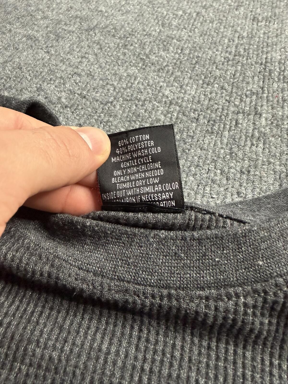 Southpole Y2K Southpole Authentic Collection Waffle Knit Thermal Shirt Size US XXL / EU 58 / 5 - 5 Thumbnail