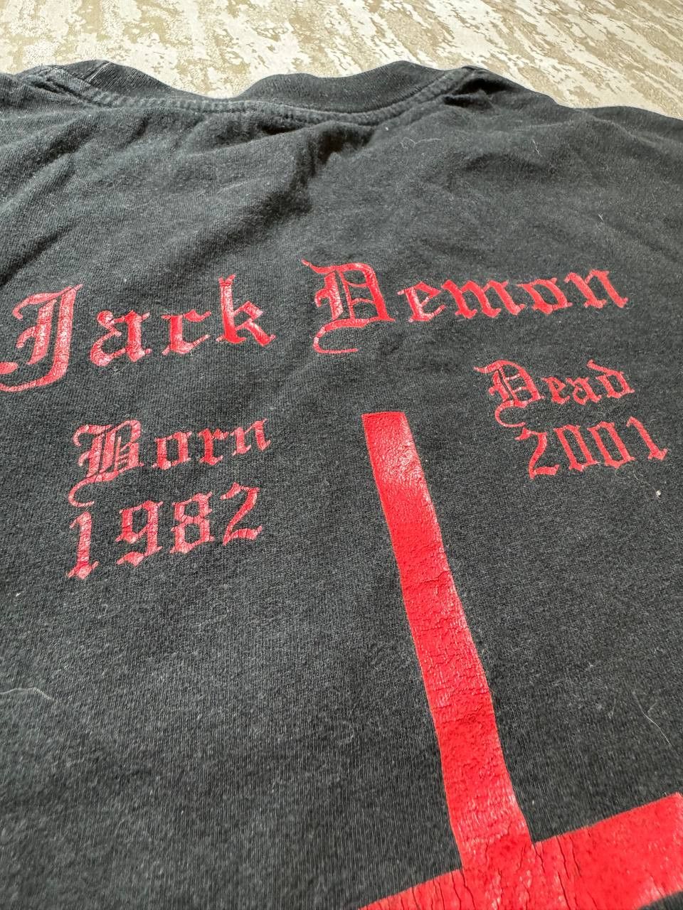 Band Tees × Vintage 2001 Vintage Tee Band Heavy Demons Jack Demons Reborn Size US M / EU 48-50 / 2 - 10 Thumbnail