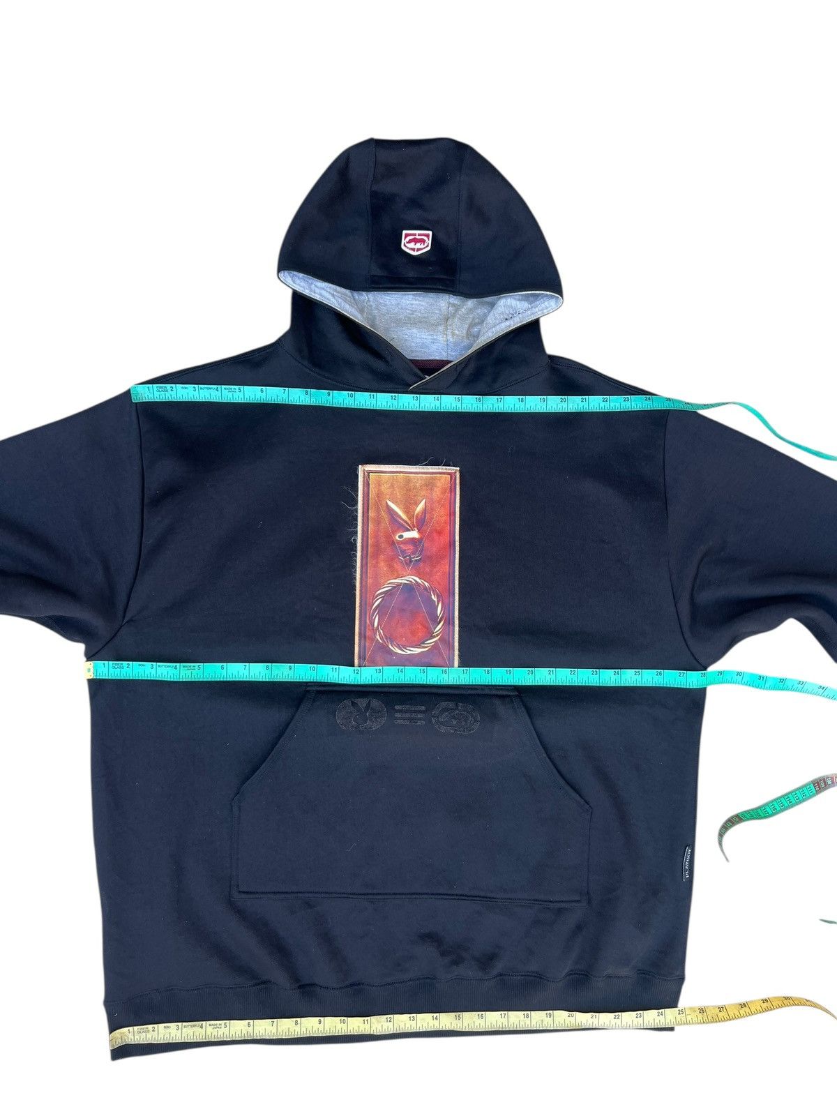 Ecko Unltd. SUPER RARE!! 90s Ecko X Playboy Big Logo Hoodie Size XXL Size US XXL / EU 58 / 5 - 12 Thumbnail