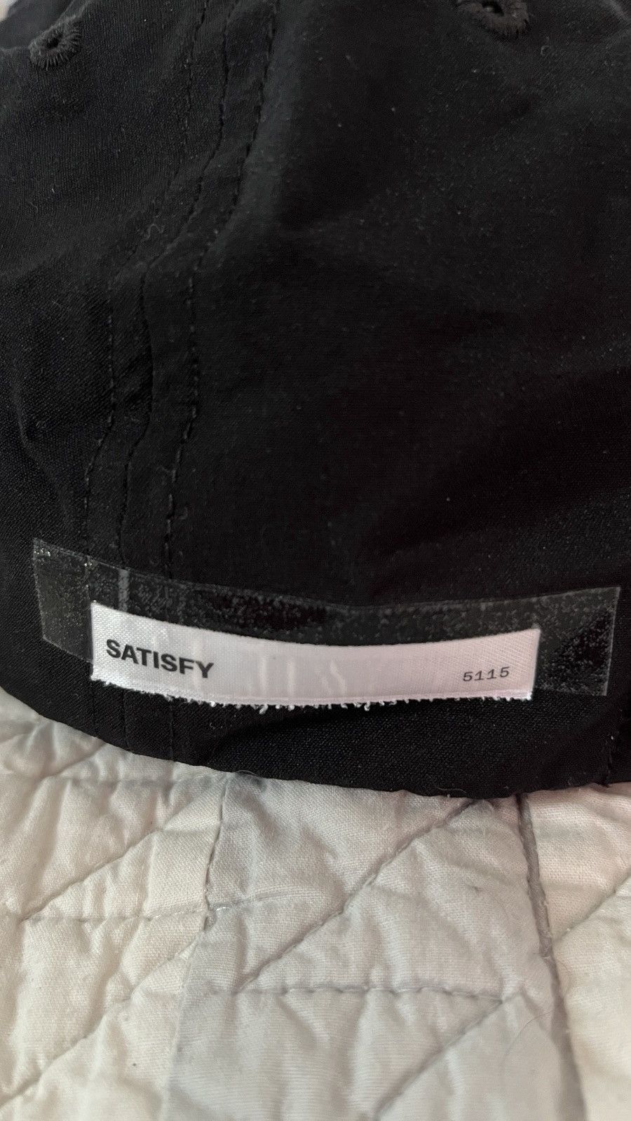 Satisfy Satisfy Running Cult Member Peaceshell Black Hat Size ONE SIZE - 2 Thumbnail