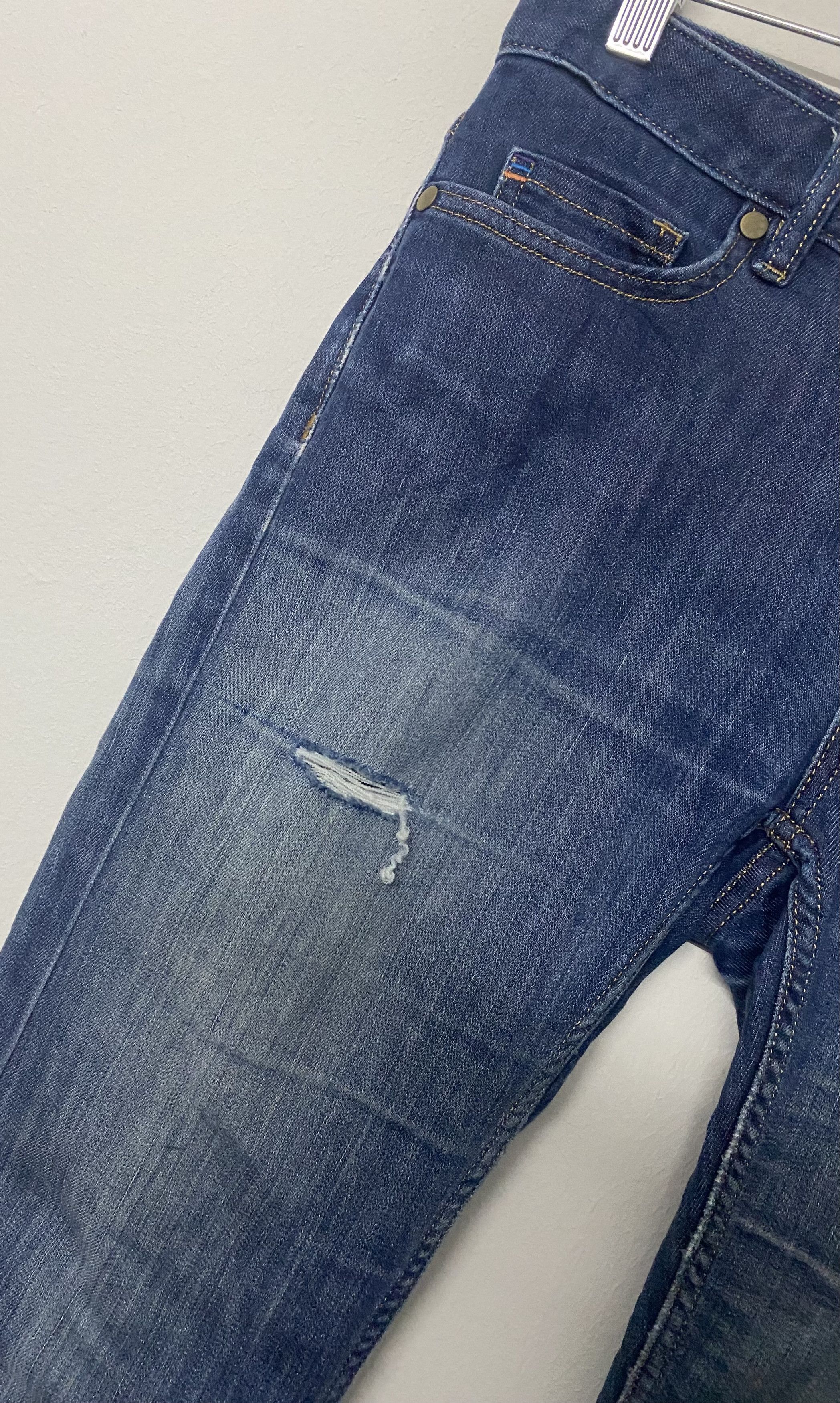 Patagonia Patagonia Straight Regular Distressed Blue Jeans Size 30" / US 8 / IT 44 - 5 Thumbnail
