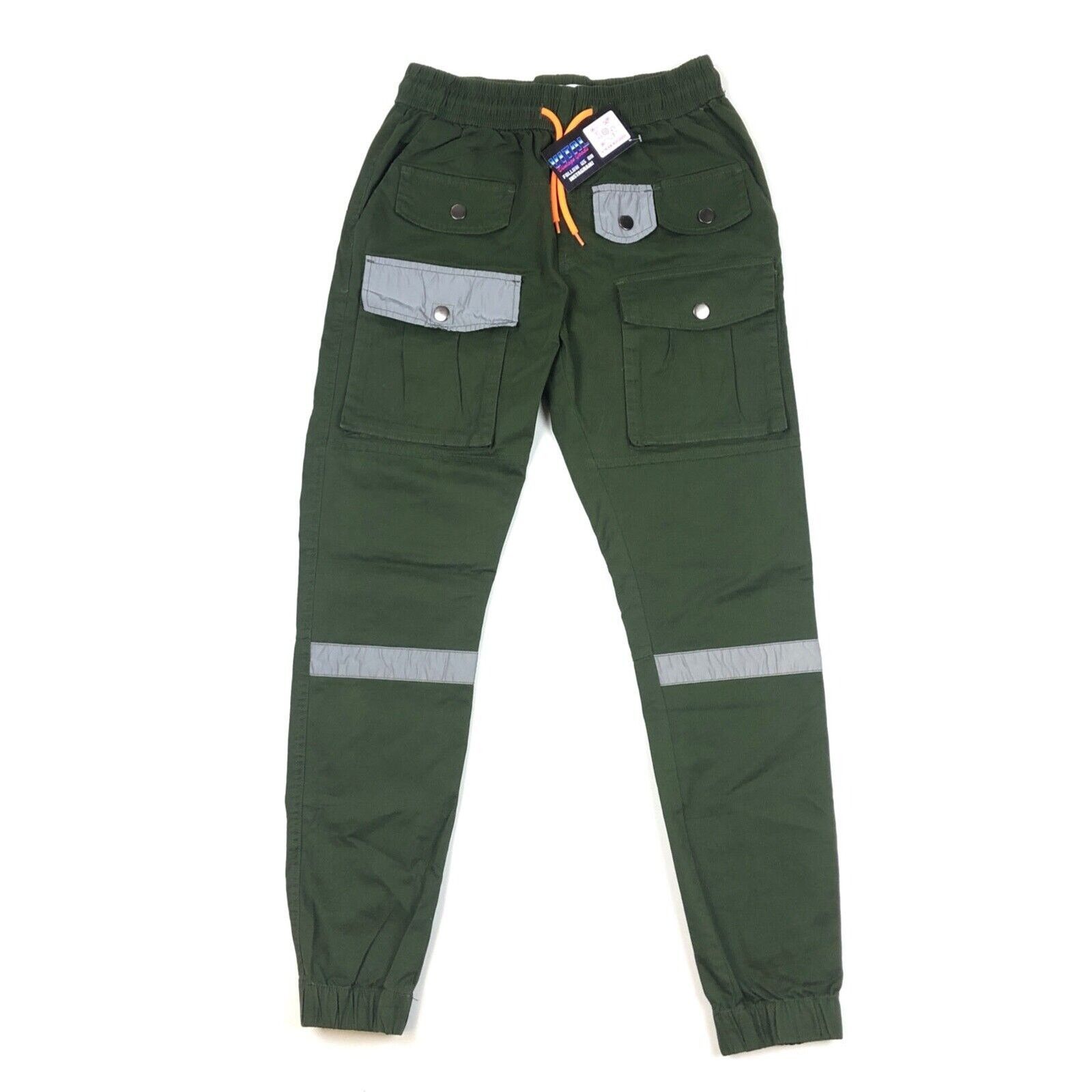 Blanc Noir Maison Noir Premium Jogger Cargo Olive Green Pants Bottoms Size US 30 / EU 46 - 1 Thumbnail