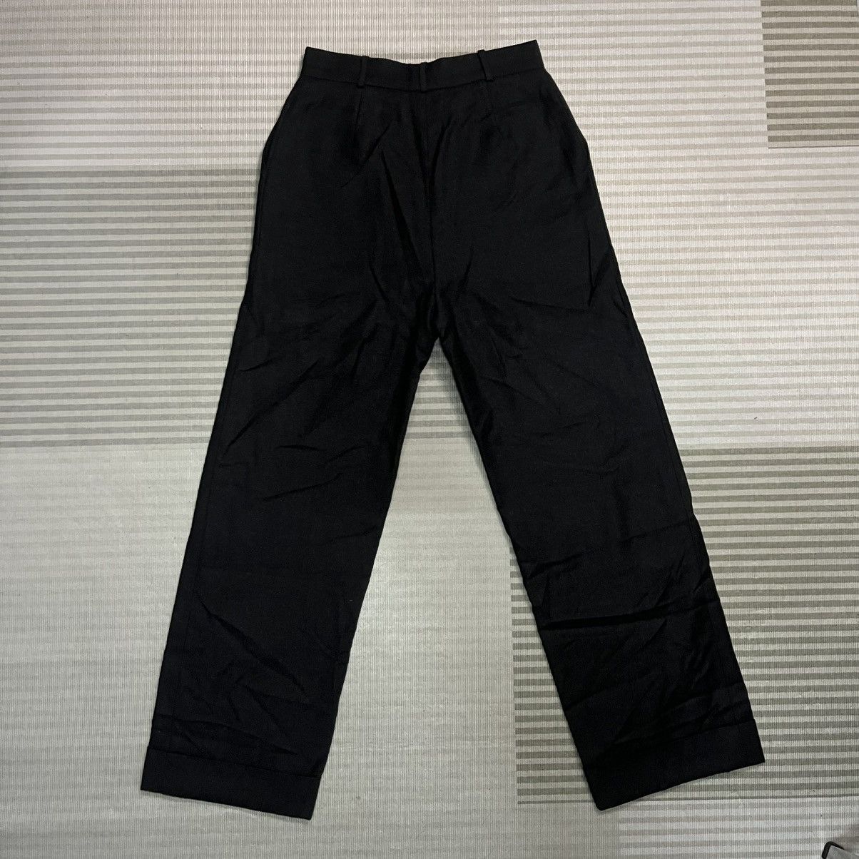 Chanel Vintage 1998 Chanel 98A Wool Cashmere Silk High Waist Pants Size 26" / US 2 / IT 38 - 2 Thumbnail