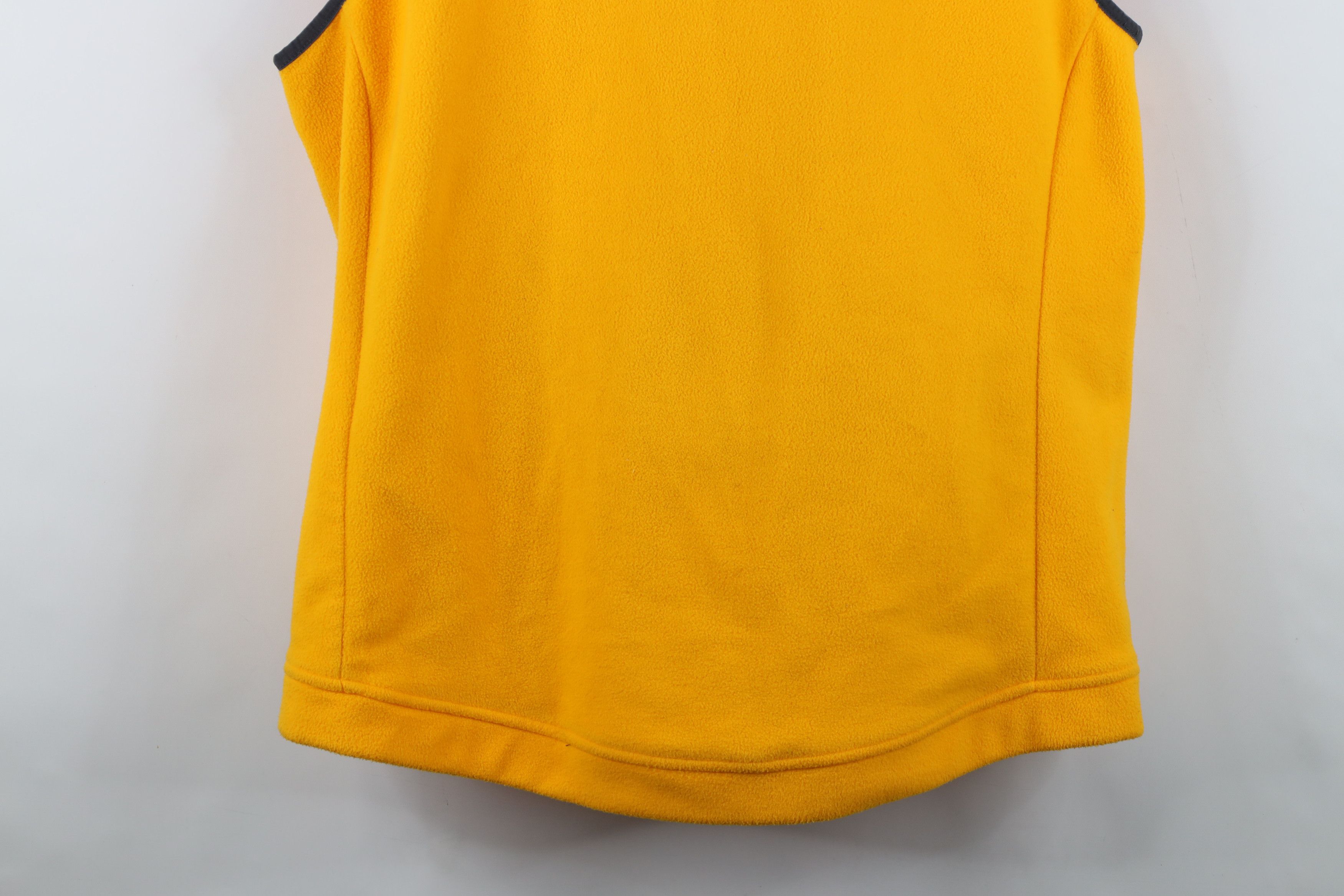 The North Face The North Face Spell Out Full Zip Fleece Vest Jacket Yellow Size US XL / EU 56 / 4 - 16 Thumbnail