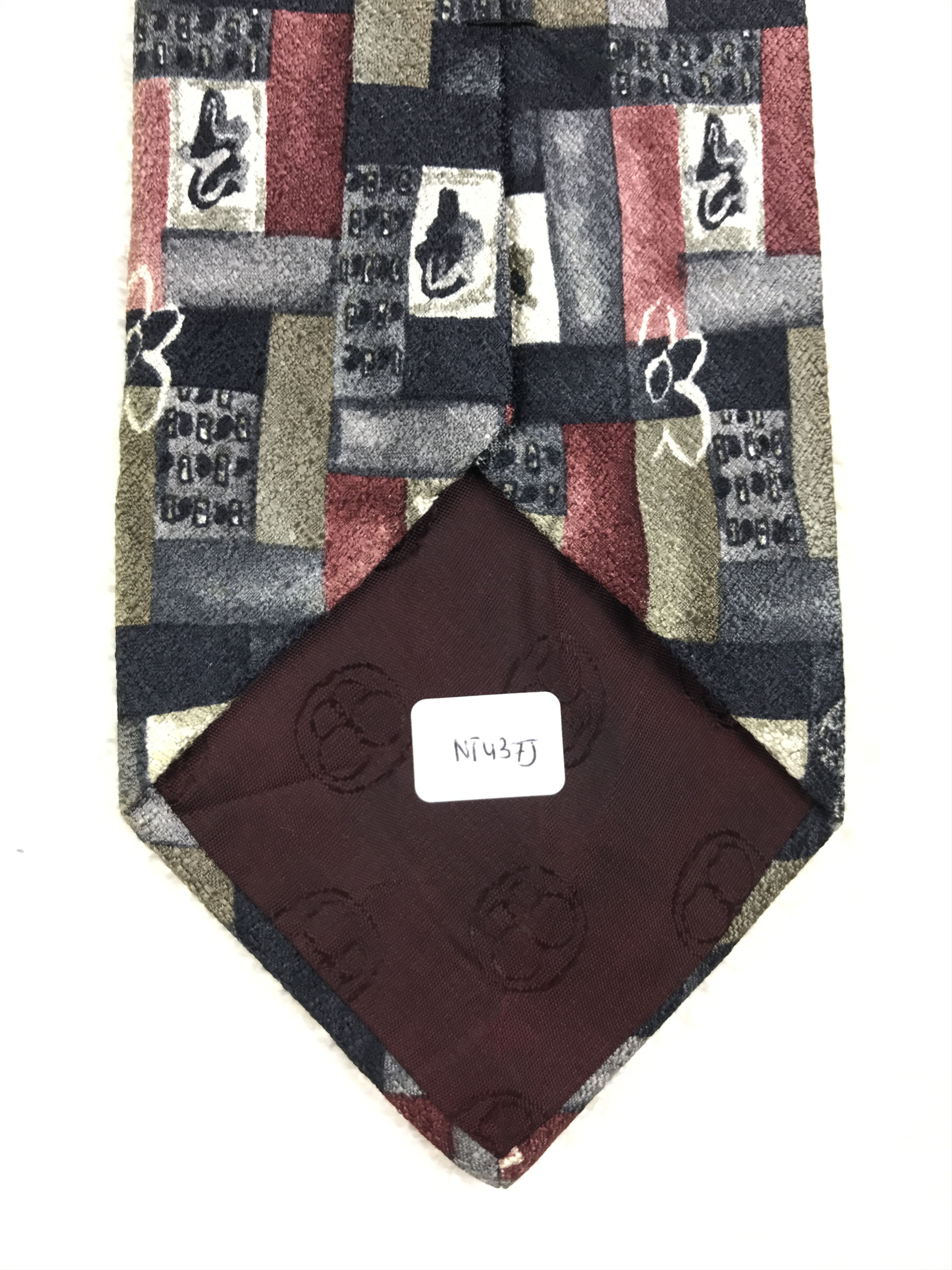 Vintage Vintage Hanae Mori Silk Necktie Size ONE SIZE - 8 Thumbnail