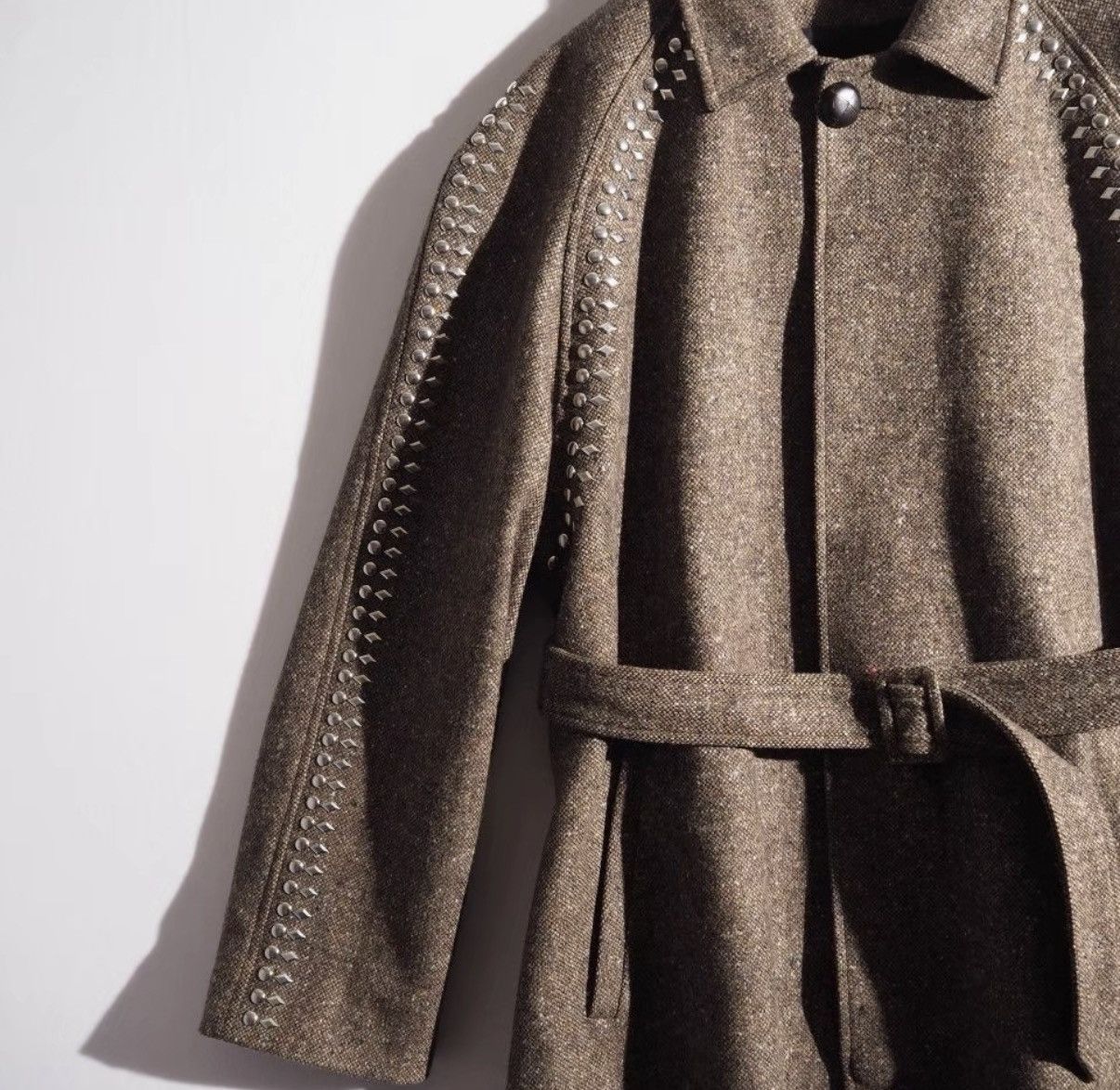 Stefan Cooke Stefan Cooke Wool Studded Coat K23 Size US S / EU 44-46 / 1 - 2 Thumbnail