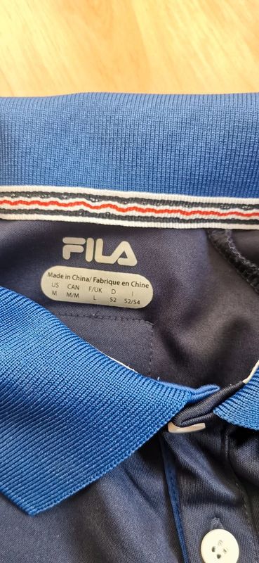 Fila Fila W&S Western Southern Open Cincinnati Polo Shirt size L. Size US L / EU 52-54 / 3 - 3 Thumbnail