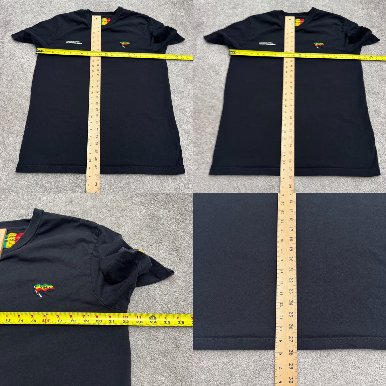 Vintage Shoe Palace Bob Marley T-Shirt Large Cotton Graphic Tee Portrait Reggae Rasta Size US L / EU 52-54 / 3 - 9 Thumbnail
