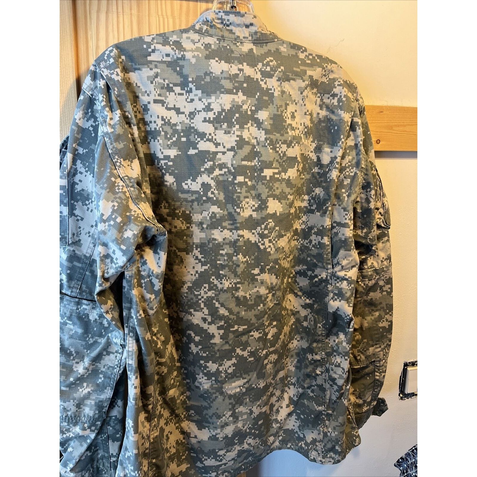 Other US Army Men’s L Long Digital Camouflage Cotton Nylon Jacket Size US L / EU 52-54 / 3 - 11 Thumbnail