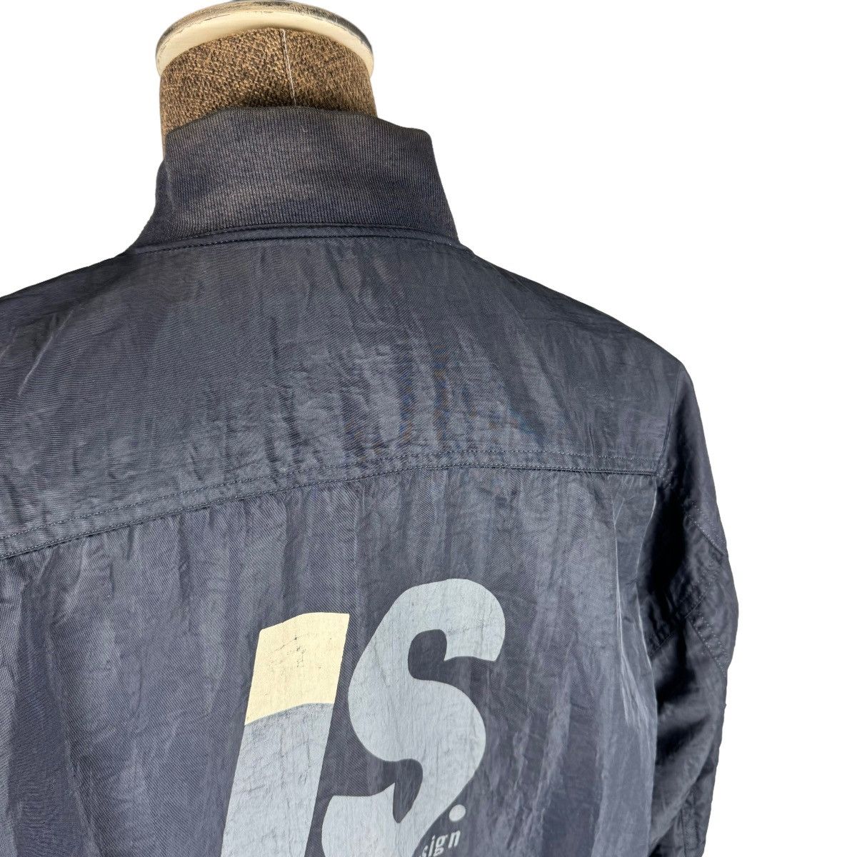 Issey Miyake ⚡️80s ISSEY MIYAKE BOMBER ZIPPER JACKET Size US M / EU 48-50 / 2 - 6 Thumbnail
