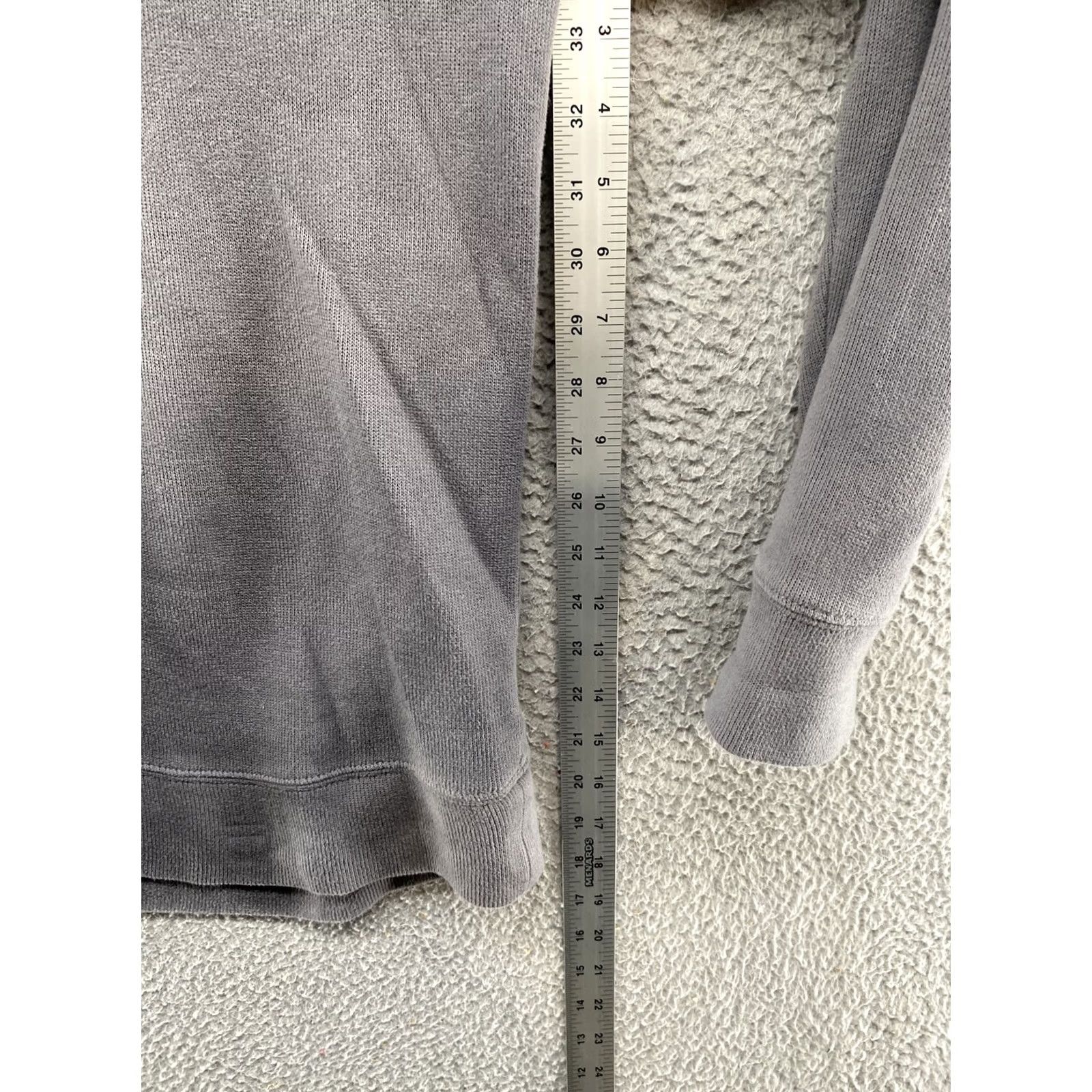 Lands' End Lands' End Mens Gray 1/4 Zip Golf Knit Sweater Jacket Size M Pullover Jacket Zip Sweatshirt Long Sleeve All Seasons Casual Outdoor Classic Mens Size US M / EU 48-50 / 2 - 5 Thumbnail
