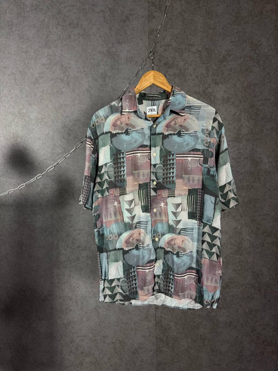 Zara Zara Man art crazy hawaiian shirt Size US M / EU 48-50 / 2 - 1 Thumbnail