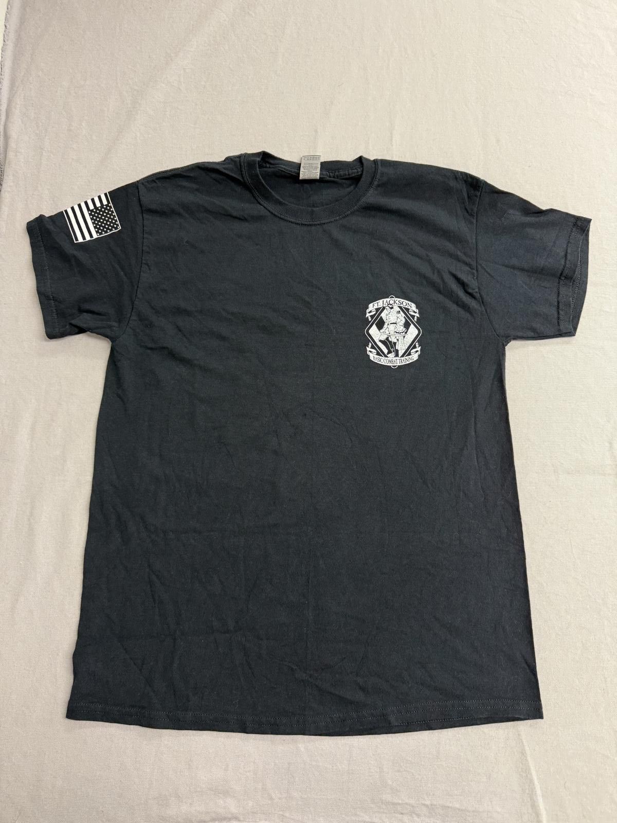 Gildan Ft Jackson Basic Combat Training Geronimo Skull Reaper Flame Size US L / EU 52-54 / 3 - 2 Thumbnail