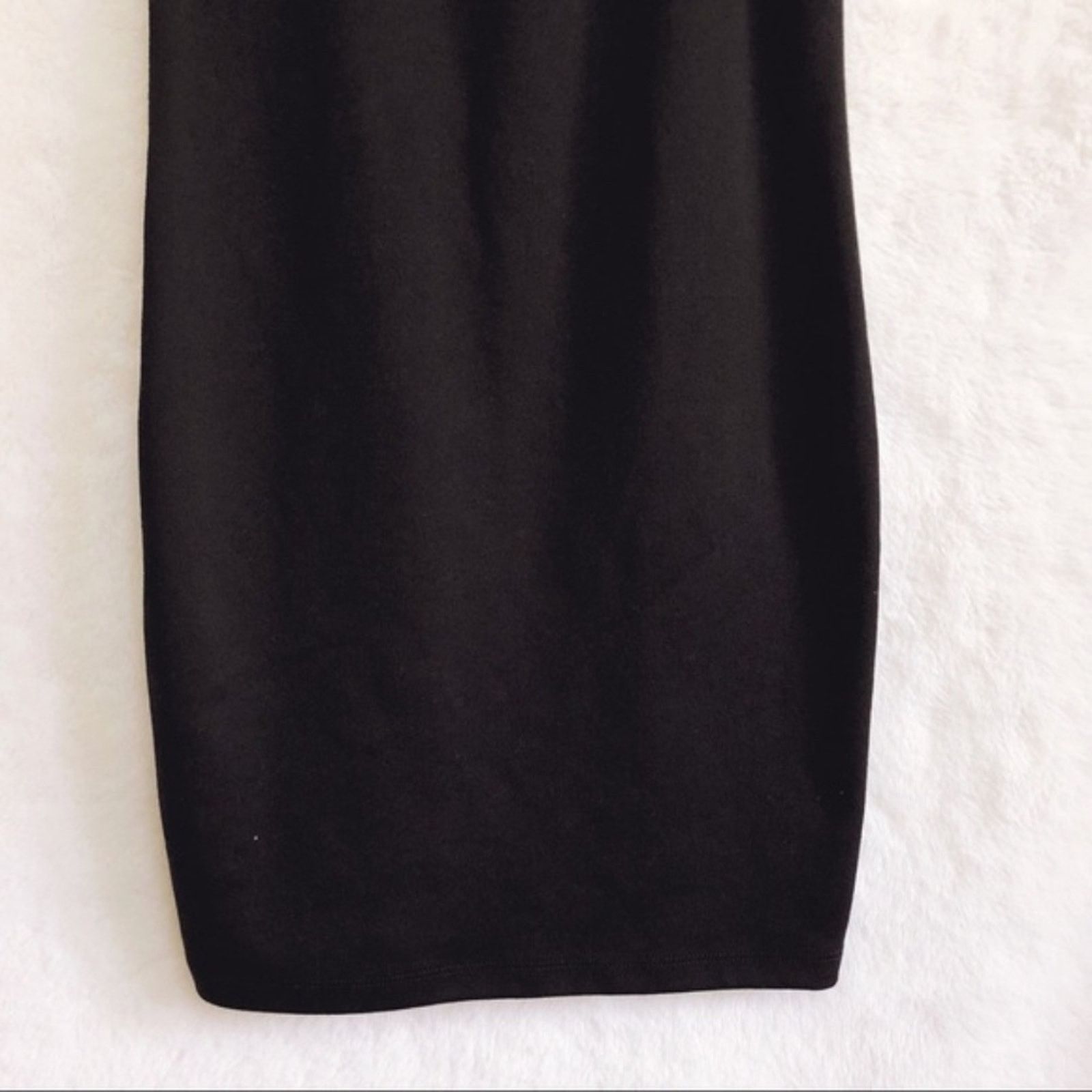 Forever 21 Forever 21 Black Body Con Top Lace Mini Dress Size S / US 4 / IT 40 - 5 Thumbnail