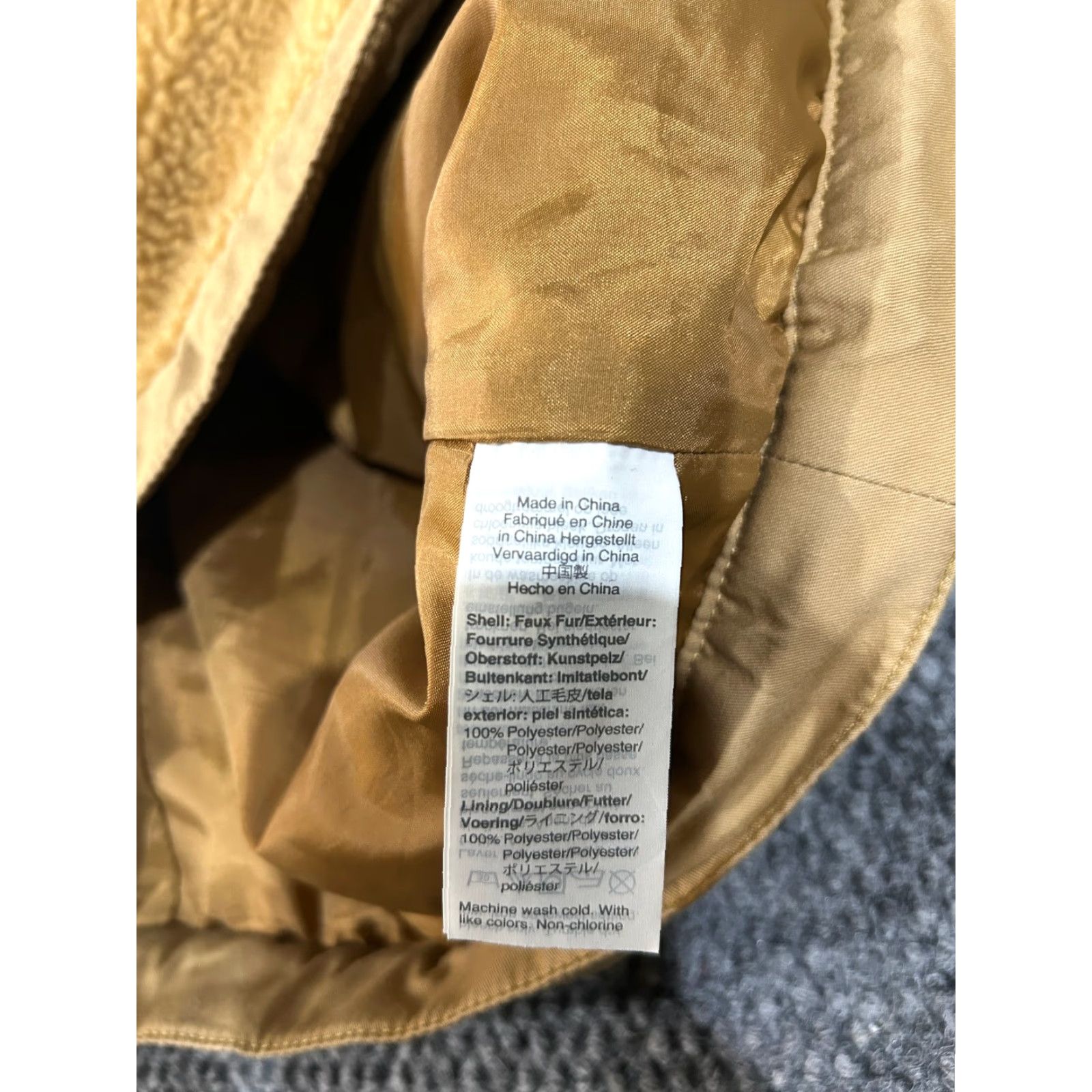 Madewell Madewell Jacket Women XS Tan Teddy Fleece Snap Front Cozy Retro Solid Brown Long Sleeve Mid-Length Regular Fit Vintage: No Size XS / US 0-2 / IT 36-38 - 5 Thumbnail