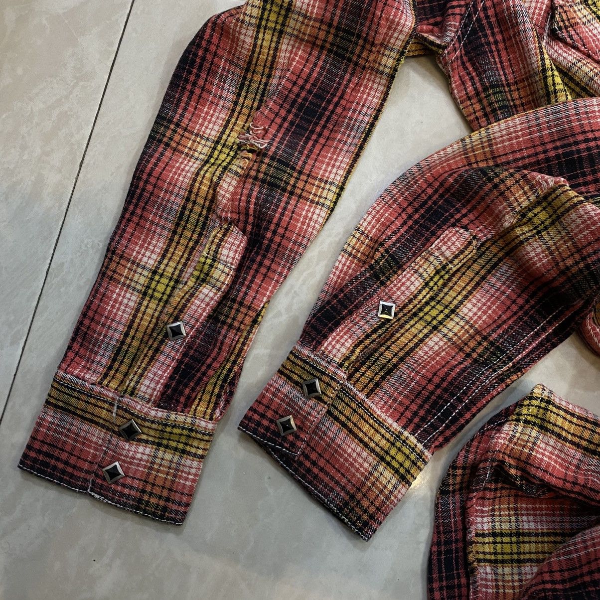 Cowboy Equipment × Japanese Brand × Vintage Vtg lucky store americana western style with diamond button Size US L / EU 52-54 / 3 - 7 Thumbnail