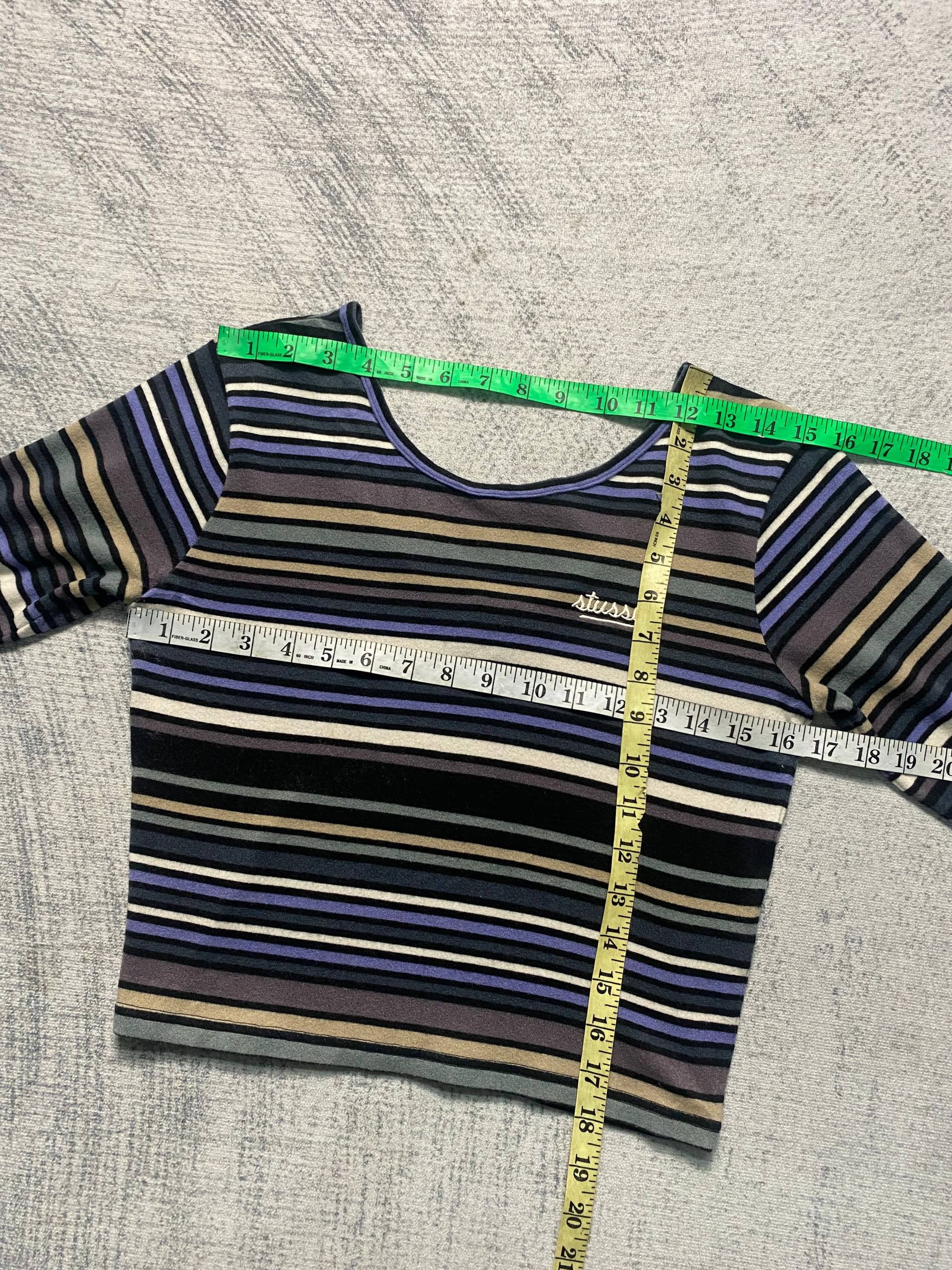 Stussy Stussy Stripe Crop Top Size M / US 6-8 / IT 42-44 - 6 Thumbnail