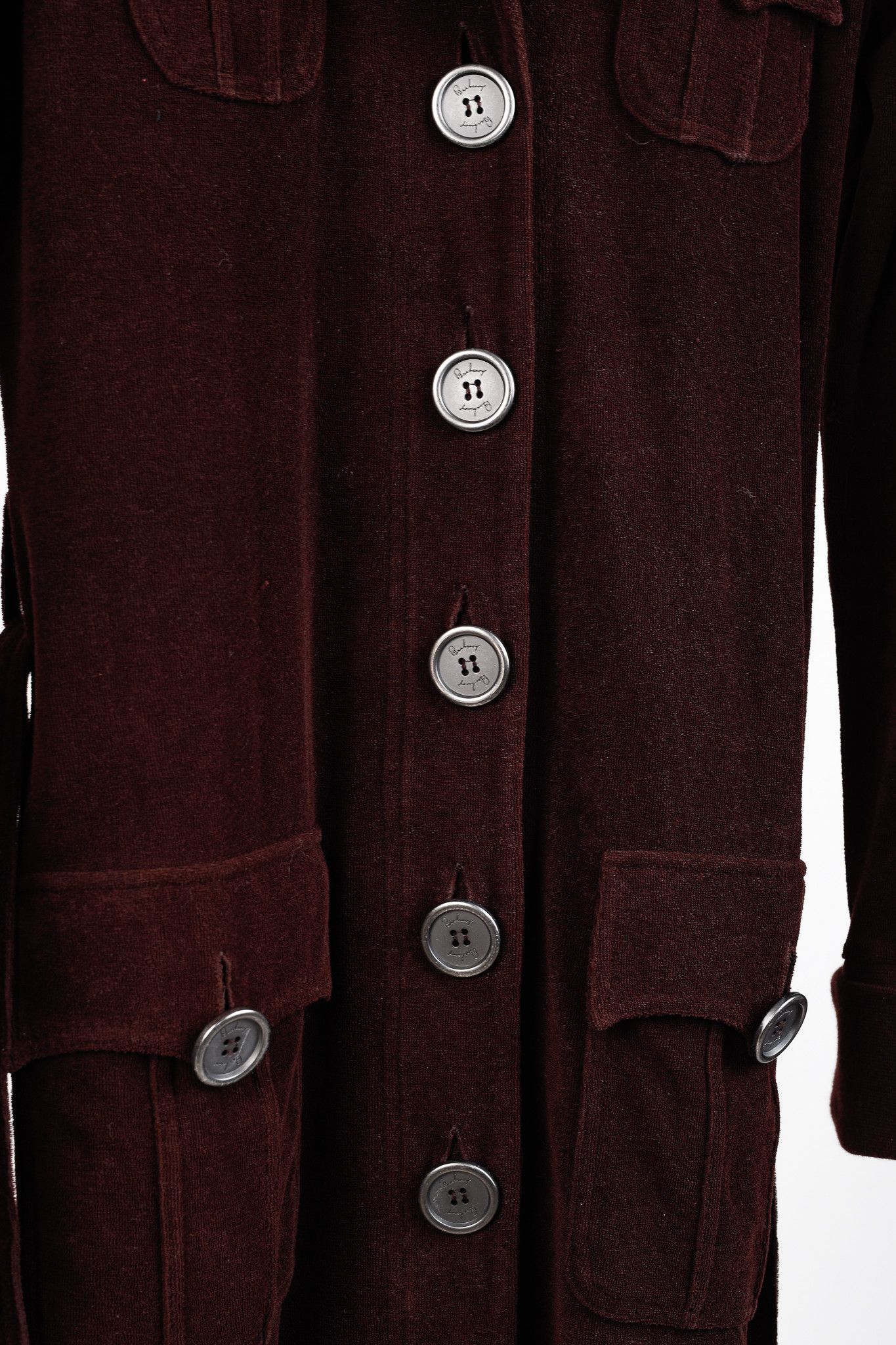 Burberry Burberry Chestnut Brown Terrycloth Military Jacket Size S / US 4 / IT 40 - 10 Thumbnail