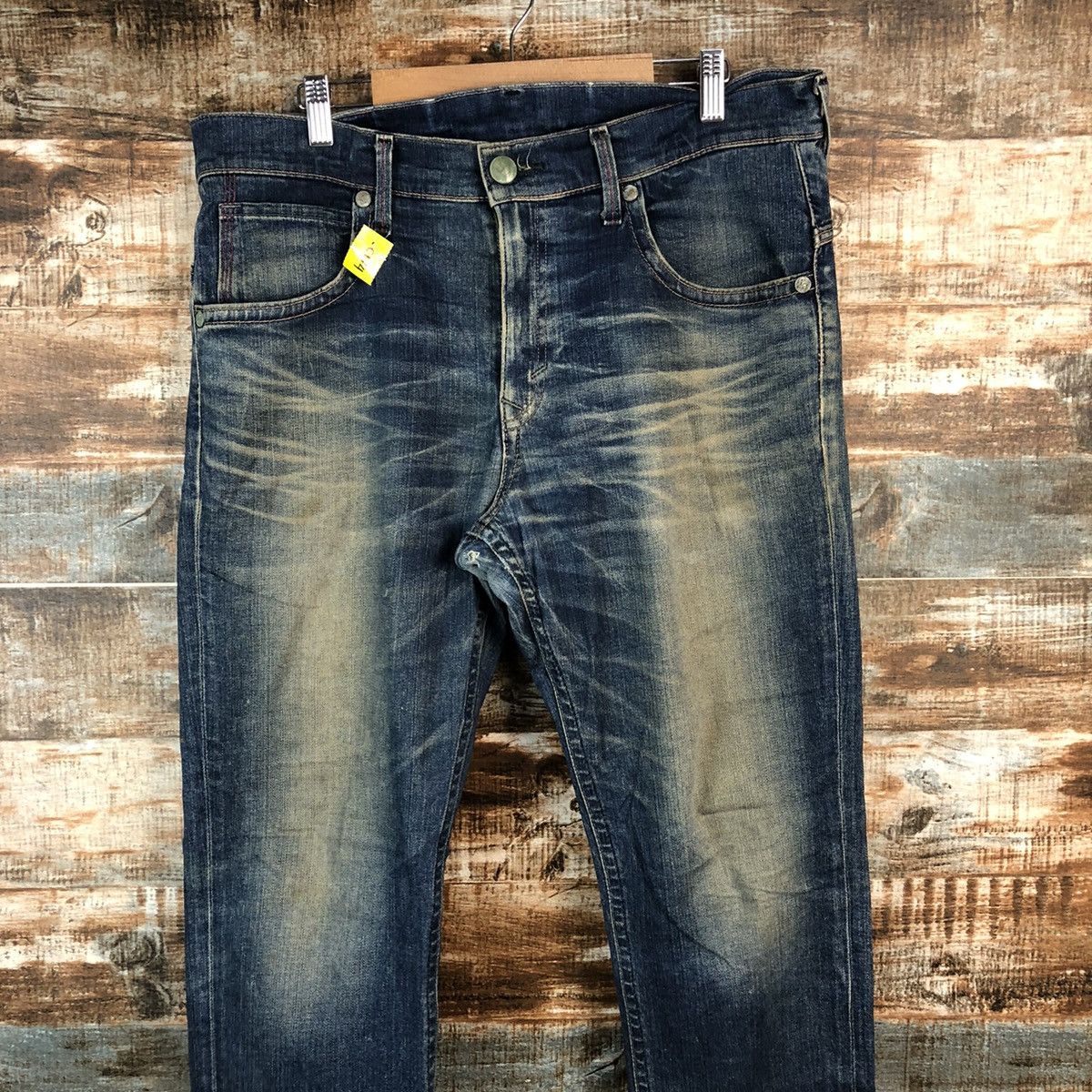 Japanese Brand DL Edwin Blue Trip Denim Pants #C174 Size US 34 / EU 50 - 2 Thumbnail