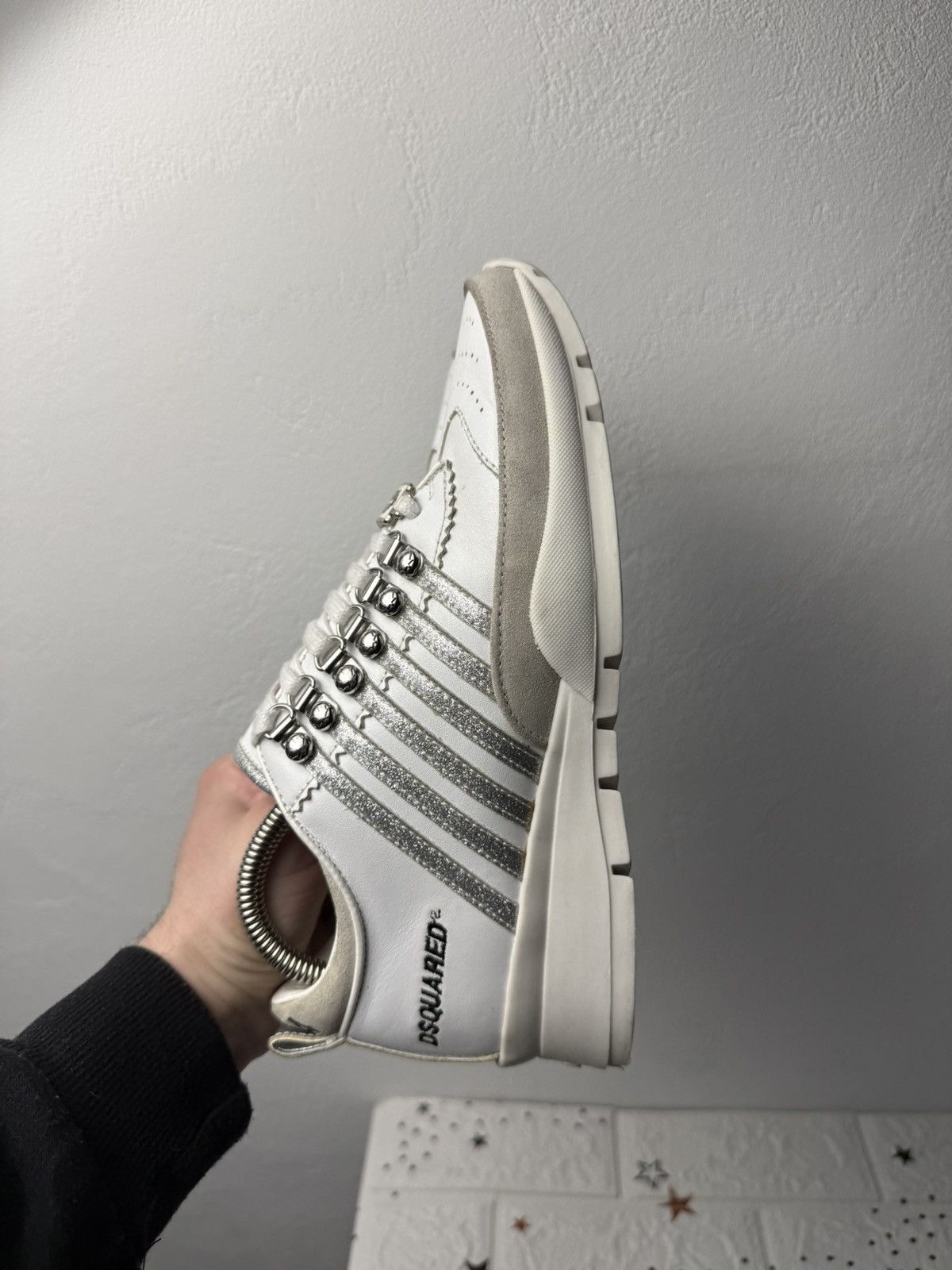 Dsquared2 Dsquared2 US8 UK5.5 EUR39 Sneakers Women's Casual White Size US 8 / IT 38 - 11 Thumbnail