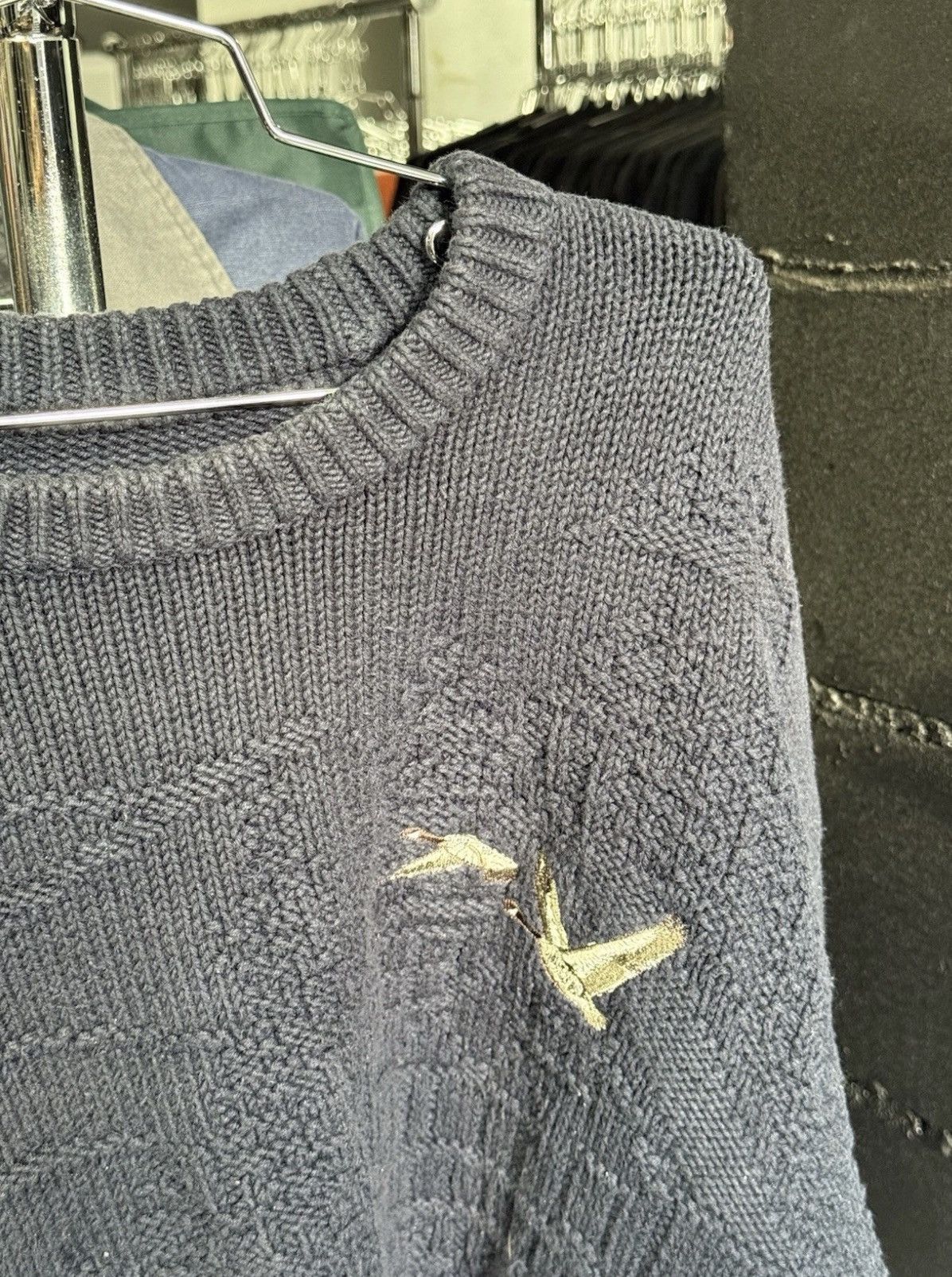 Aime Leon Dore Aime Leon Dore Woolrich Sweater Dove Turtle Embroidered Logo Size US XXL / EU 58 / 5 - 3 Thumbnail