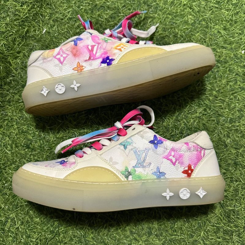Louis Vuitton Louis Vuitton Ollie Colorful Low Top Fashion Sneakers - Size US 8.5 / EU 41-42 - 8 Thumbnail