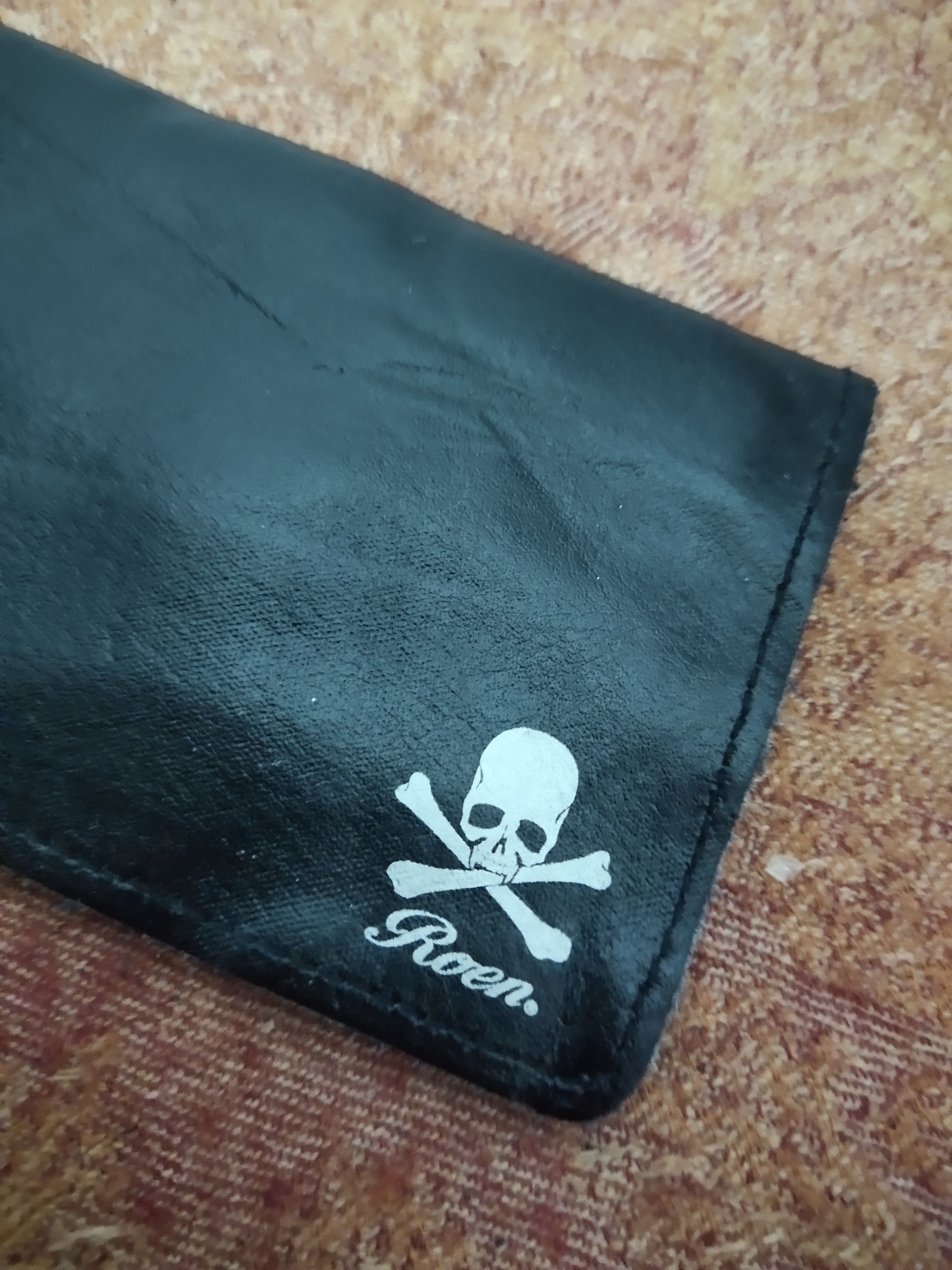 Roen Roen Skull Leather Long Wallet Size ONE SIZE - 7 Thumbnail