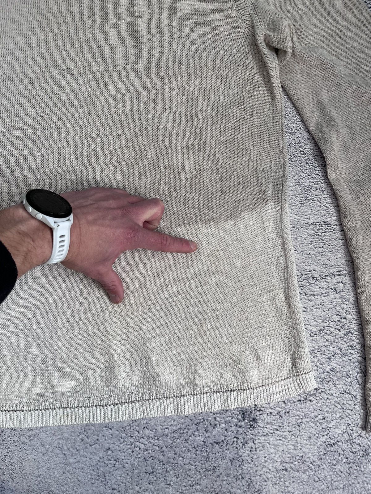 Comme des Garcons × Vintage Comme Des Garsons CDG Mens Sweater Long Sleeve Linen Japan Size US M / EU 48-50 / 2 - 9 Thumbnail
