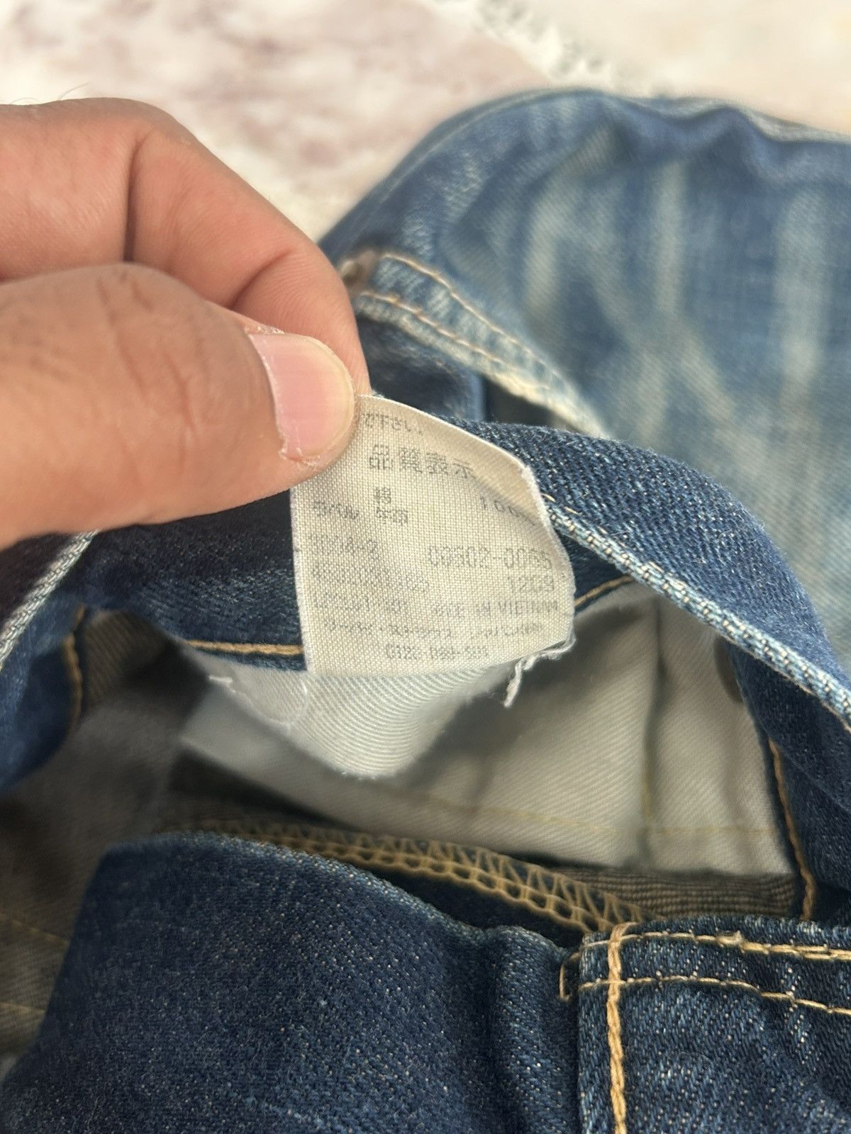 Levi's Levis Japan Ripped Vintage 502 Selvedge Redtab Denim Size US 30 / EU 46 - 16 Thumbnail