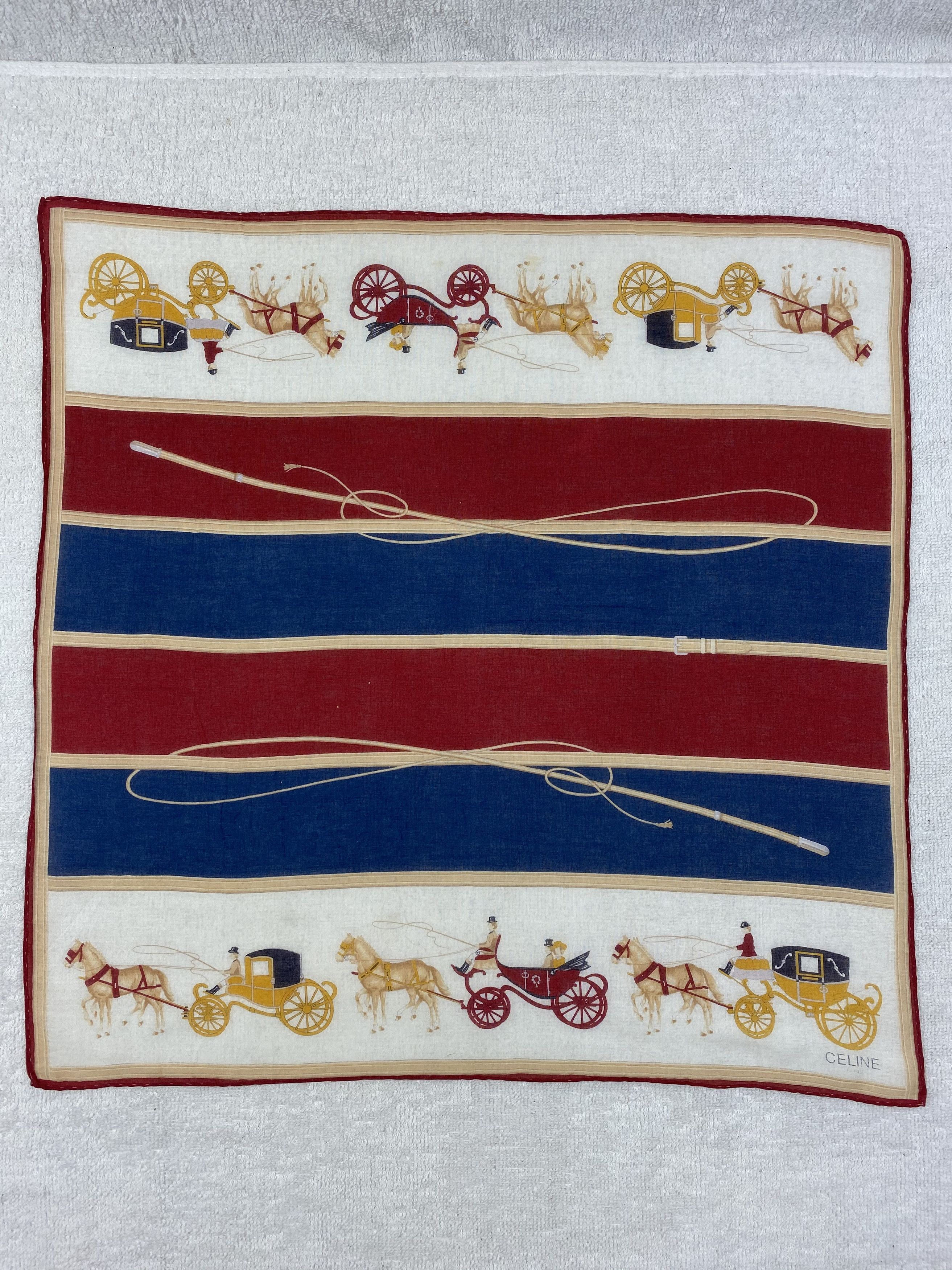 Celine Celine Handkerchief / Bandana / Neckerchief Size ONE SIZE - 3 Thumbnail