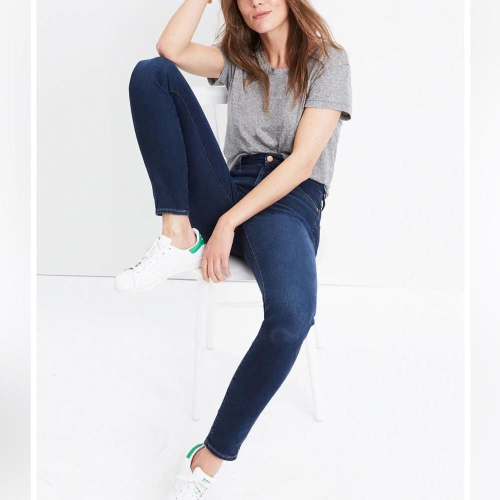 Madewell Madewell l 10” High Rise Skinny Jean in Hayes Wash Size 26 Size 26" / US 2 / IT 38 - 8 Thumbnail