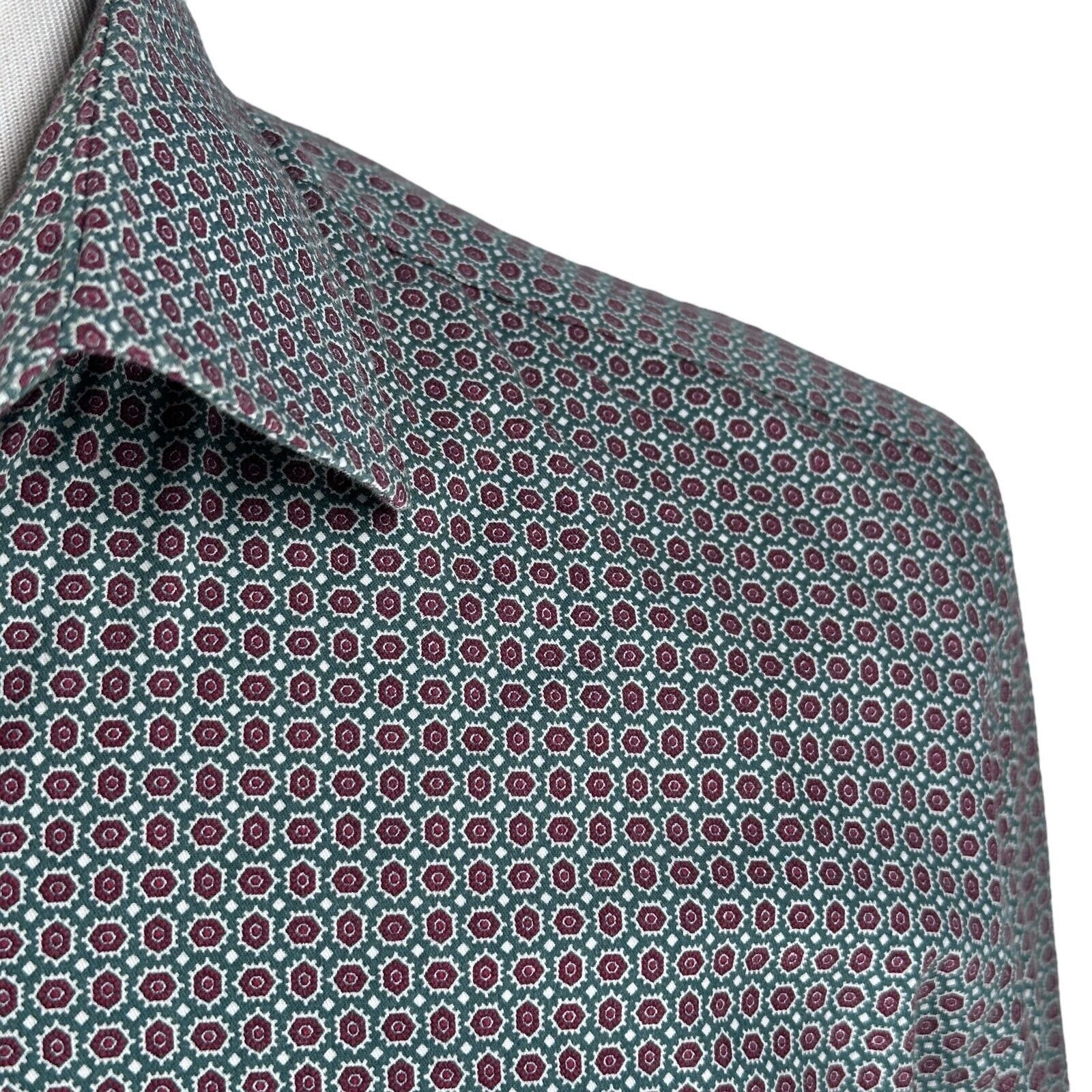 Rodd & Gunn Rodd & Gunn Shirt Men’s Large Geometric Blue Button Up Size US L / EU 52-54 / 3 - 3 Thumbnail