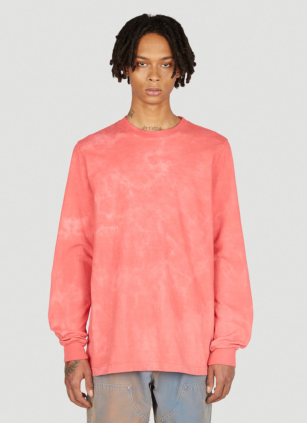 NOTSONORMAL Splashed Long Sleeve T-Shirt Size L / US 10 / IT 46 - 1 Thumbnail